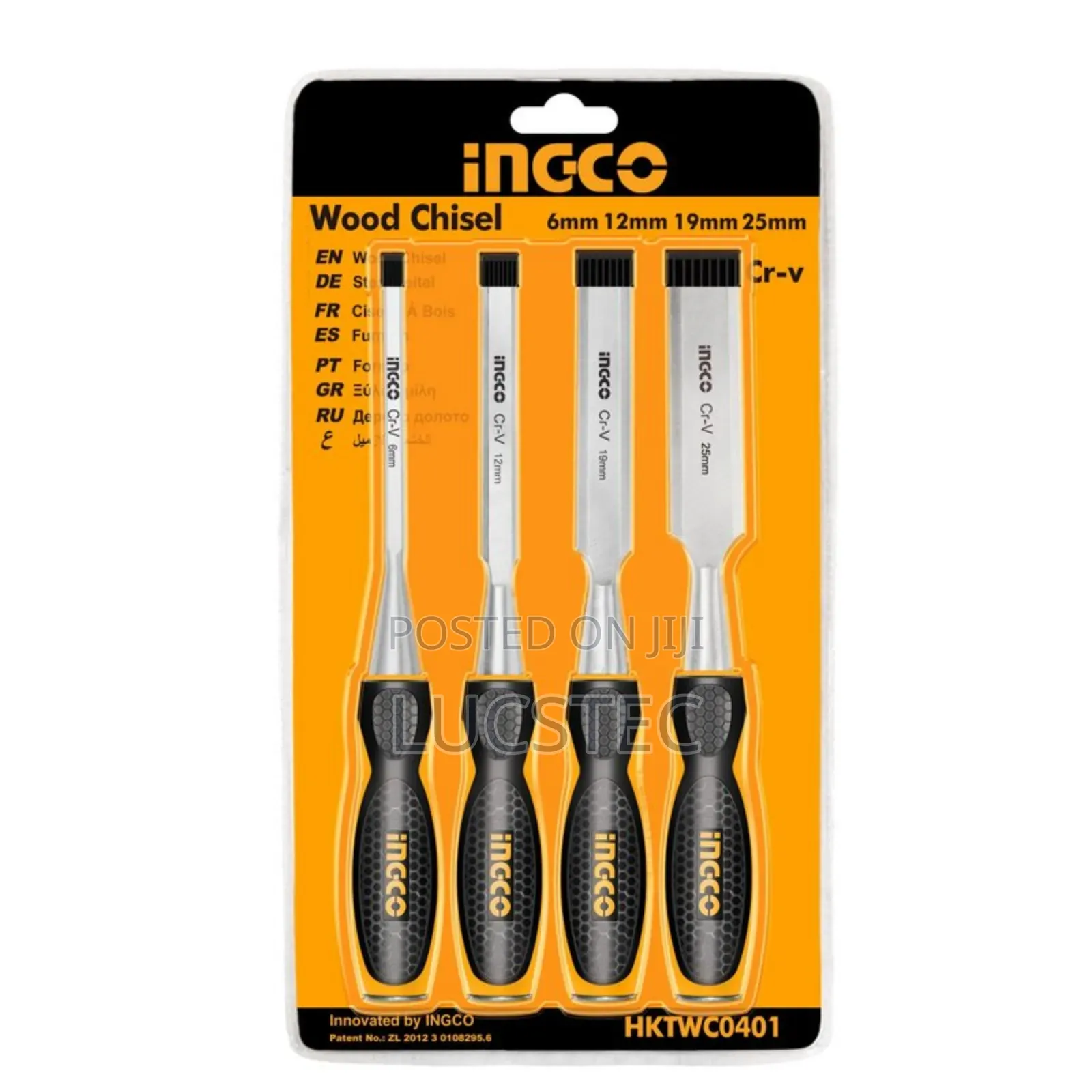 Ingco Wood Chisel Set 4 Pcs