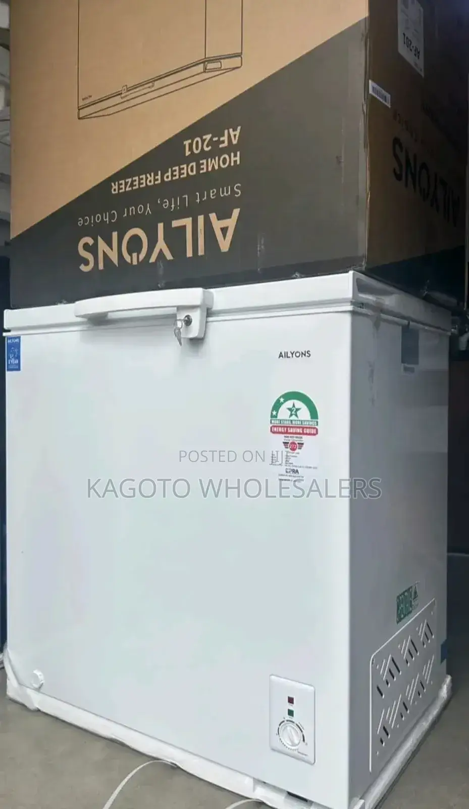 Ailyons 200liter Deep Freezer