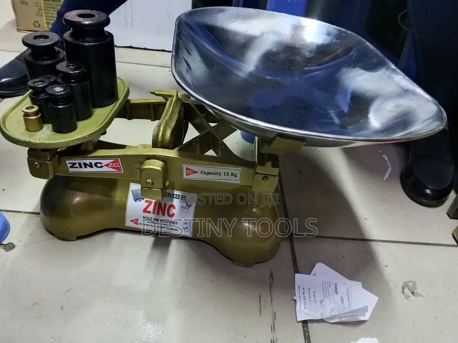 Zinc Weighing Scale Manual