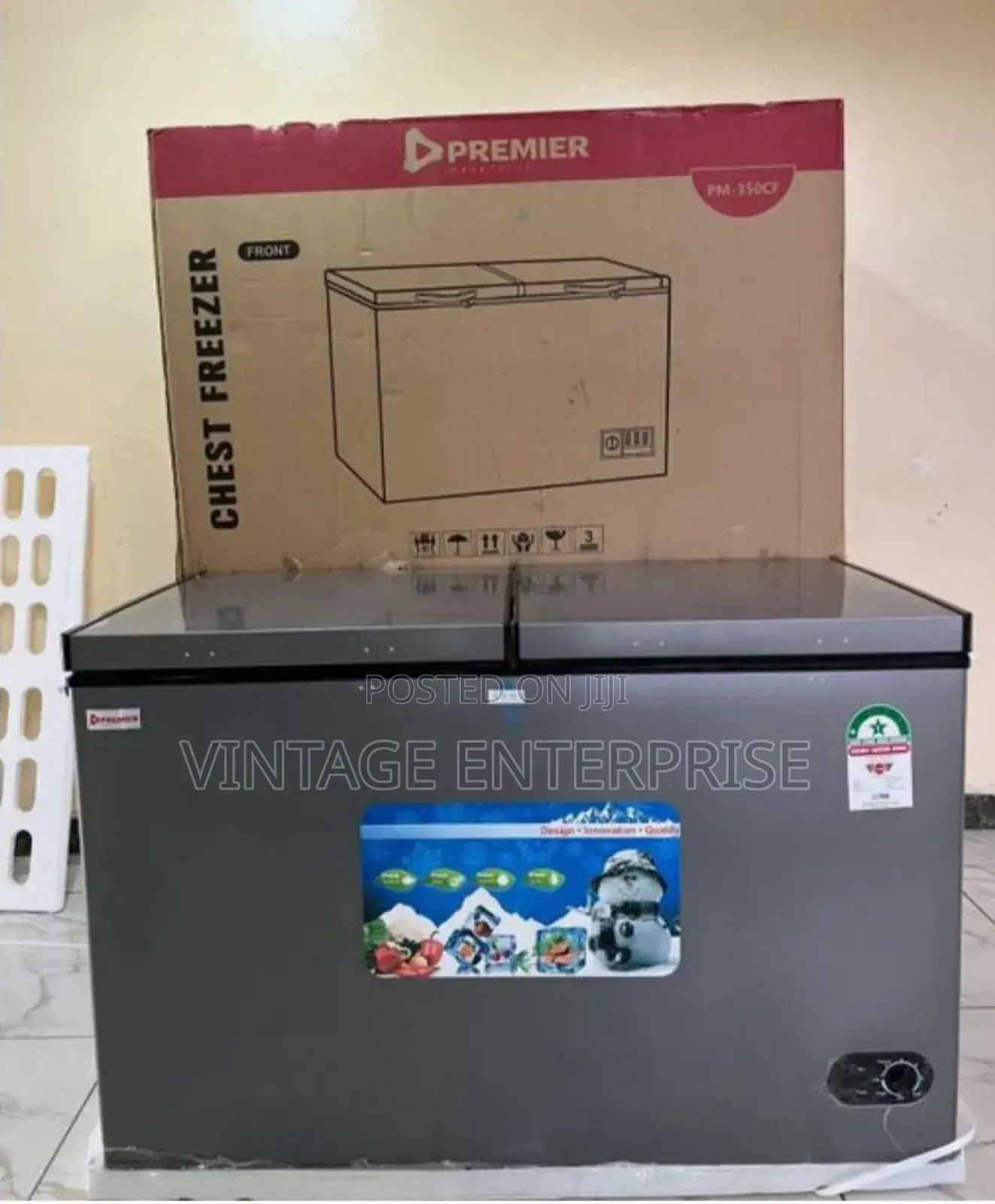 *Premier 350l Deep Freezer