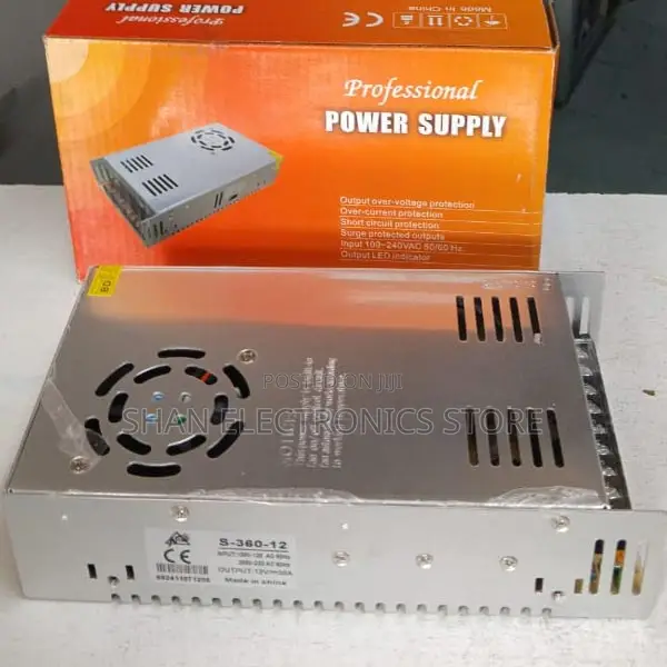 Open-Frame Power Supply Unit 12v 30 Amp Open