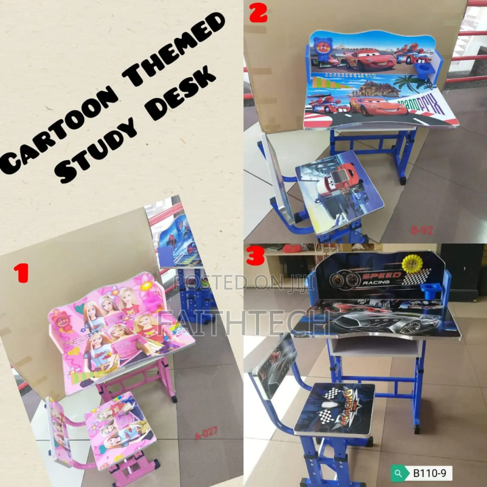 Executive Adjustable Kids Study Table Desk