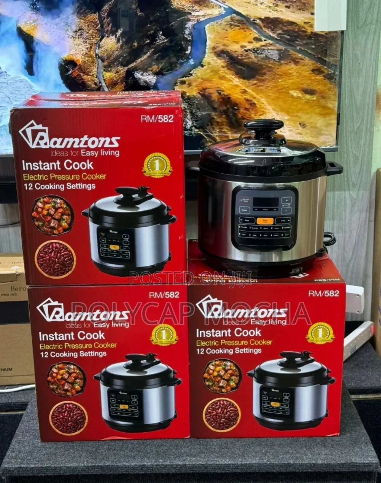 Ramtons 6l Electric Pressure Cooker