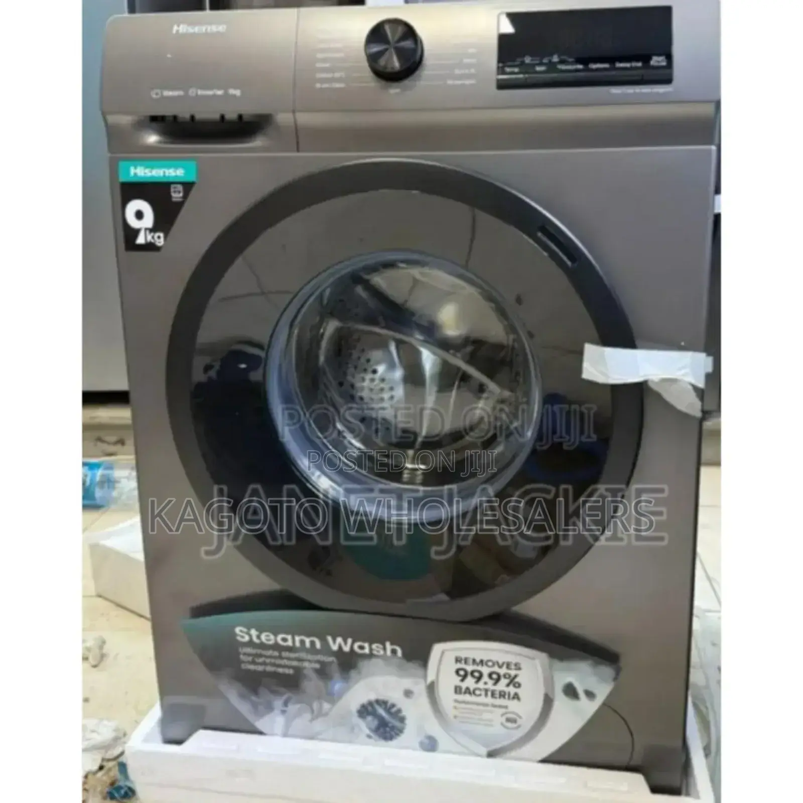 Hisense 9kg Wash and Spin Front Load Washing Machine