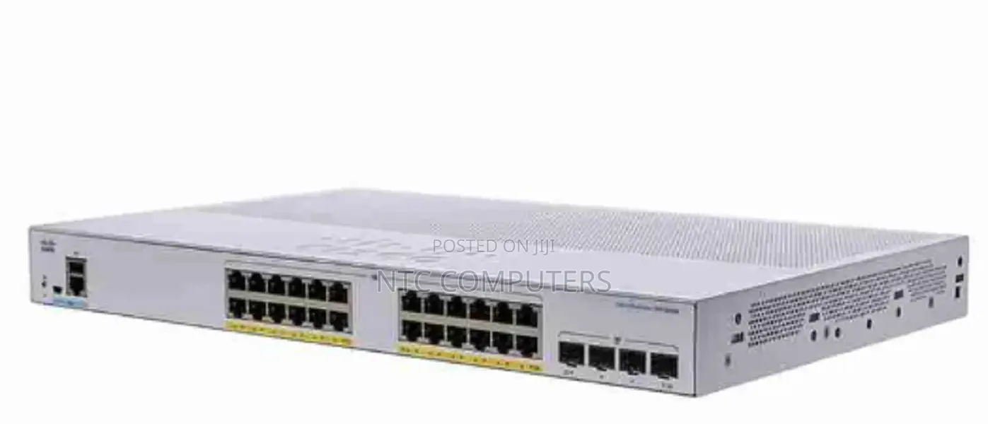 Cisco Cbs350 24-Port Gigabit Poe Managed Switch With 4×Sfp