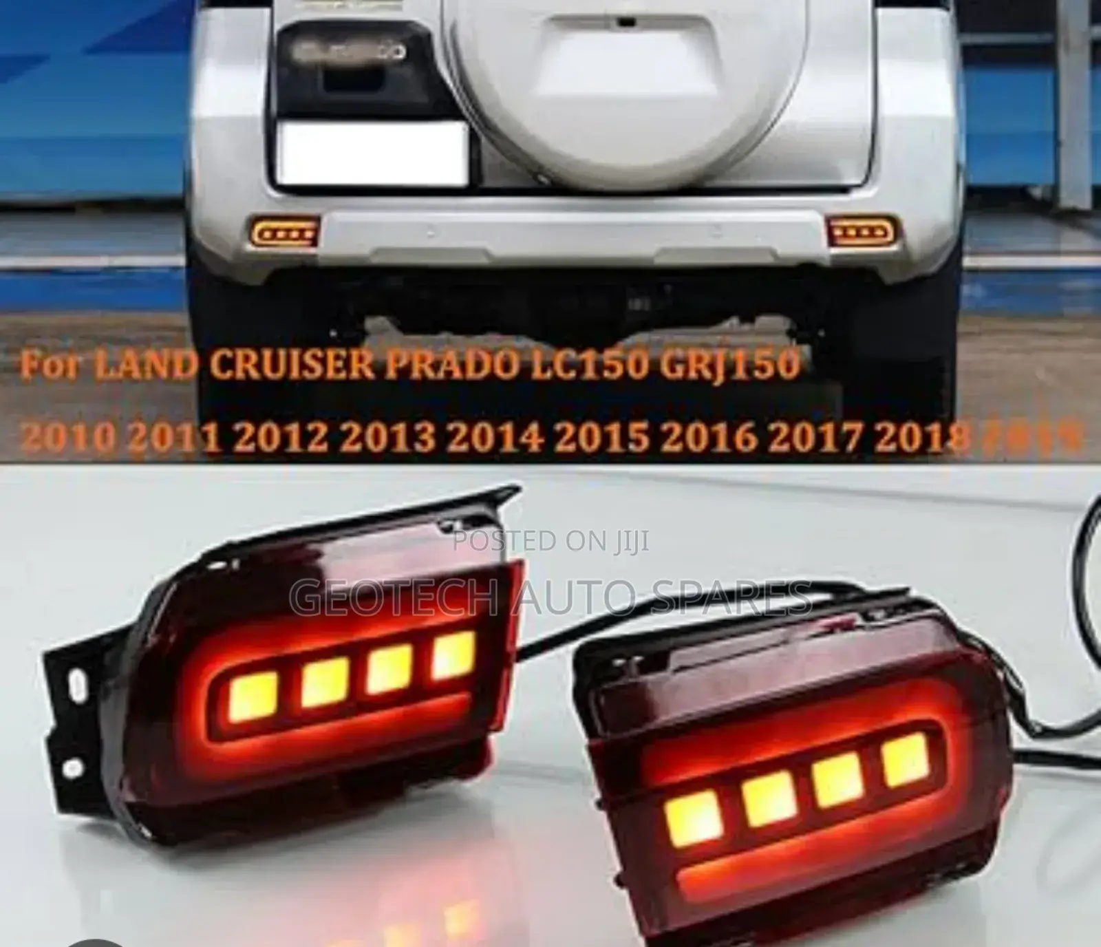 Prado Fj 150 Led Rear Bumper Reflectors Available