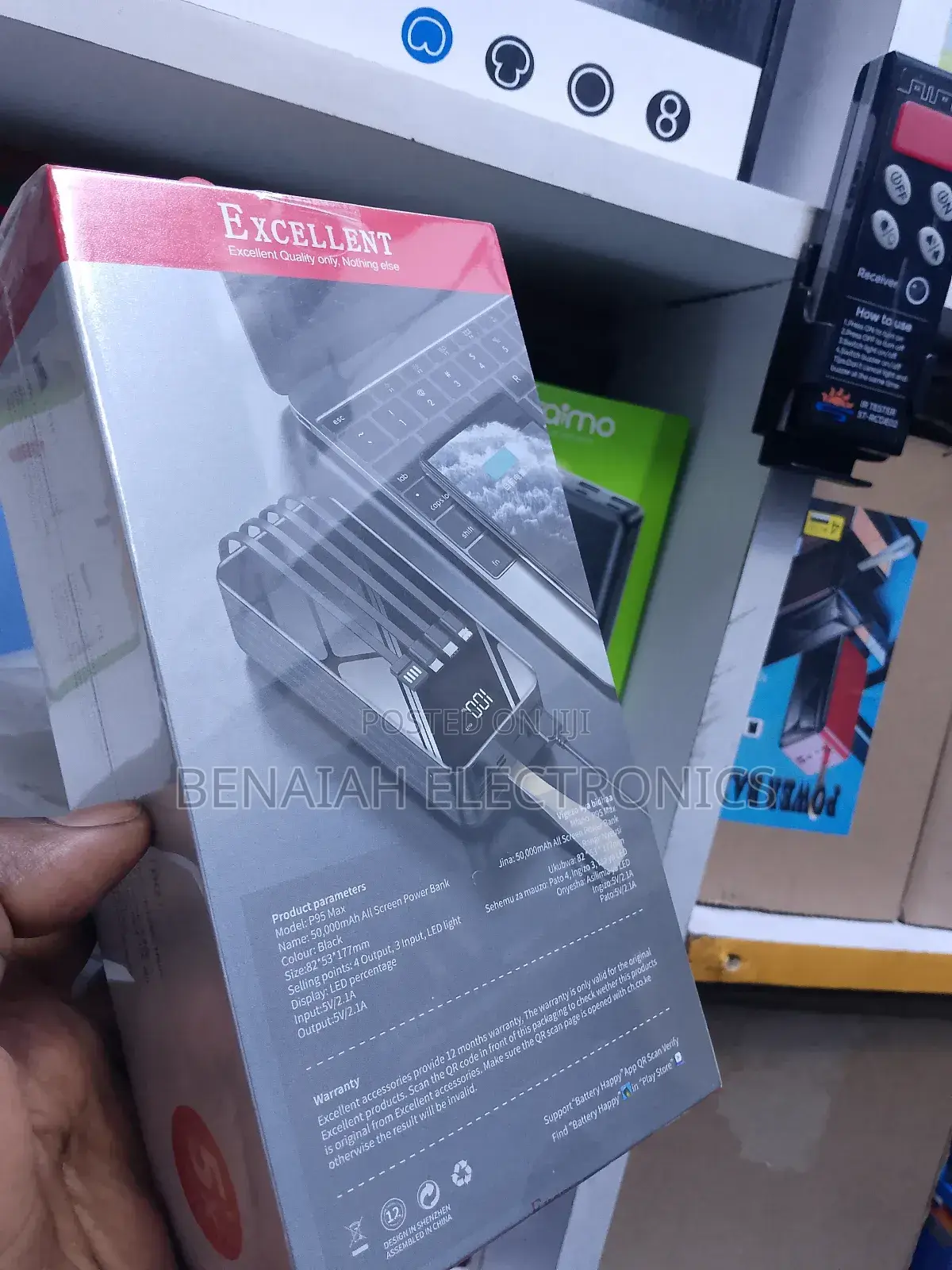 Excellent Powerbank 50000mah, Portable Reliable Powerbank