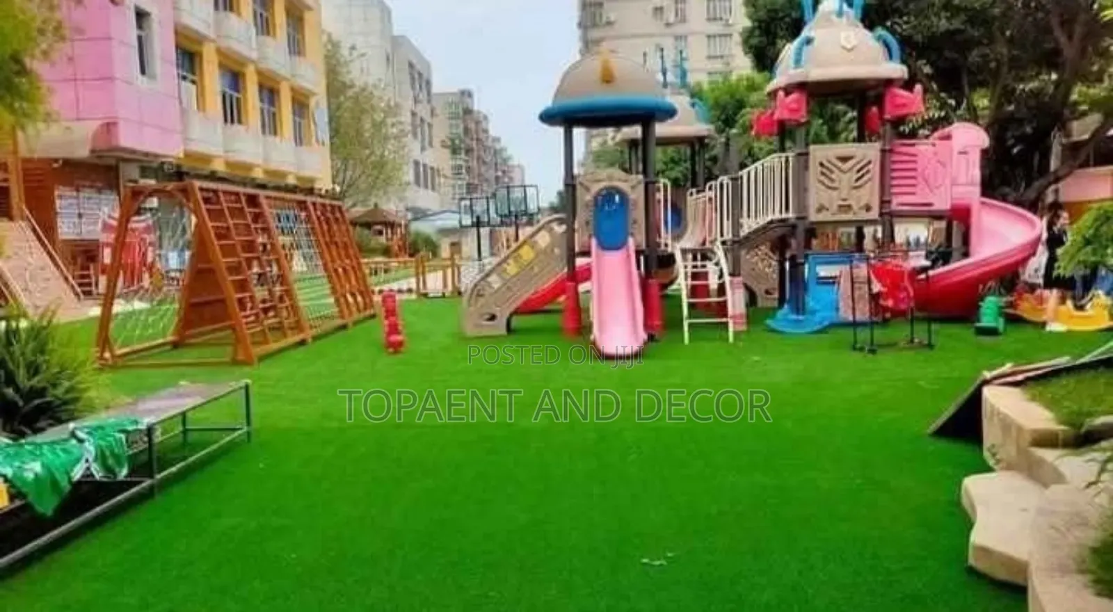 Green Upgrade for Kids Outdoor Space Artificial Grass Carpet