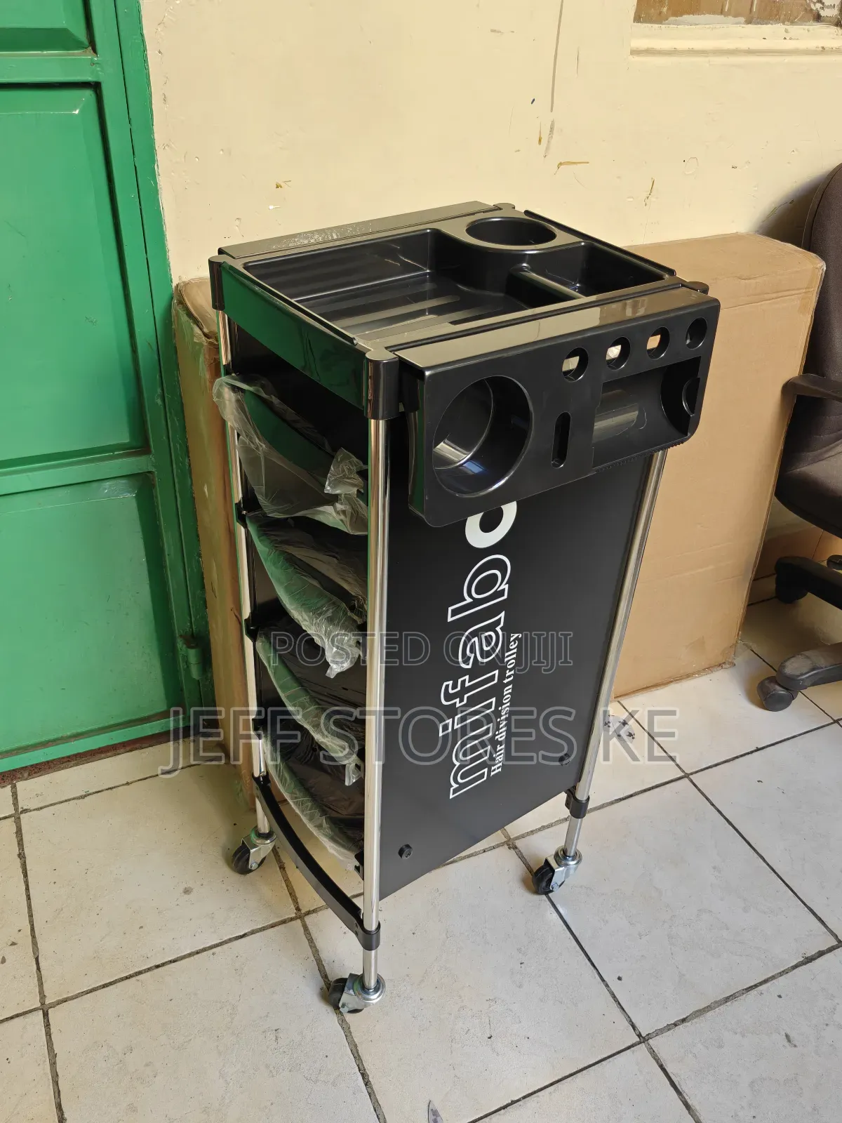 Mifambo Closed Salon Trolley