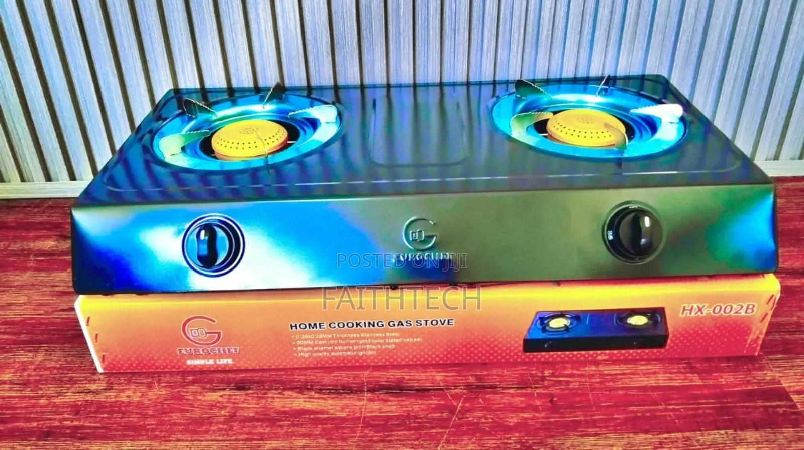 Eurochef Table Top Steel Gas Burner