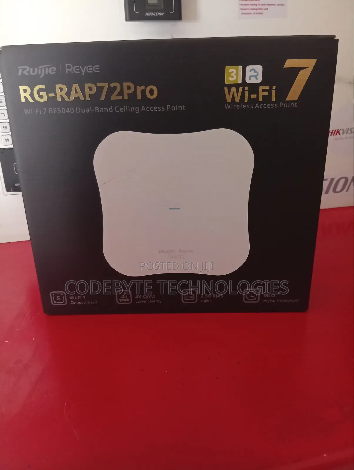 Ruijie Rg-Rap72pro Wi-Fi 7 Be5040 Dual Ceiling Access Point