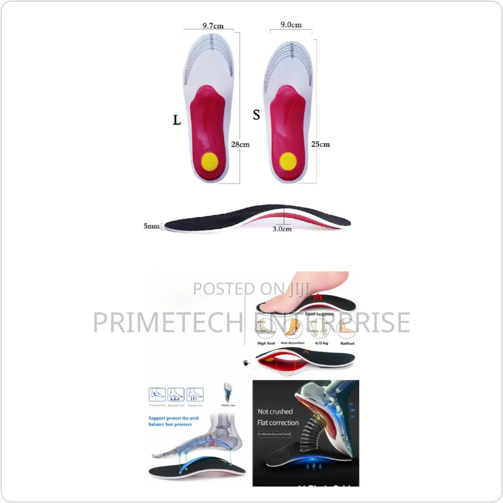 Orthopedic Inner Shoe Soles