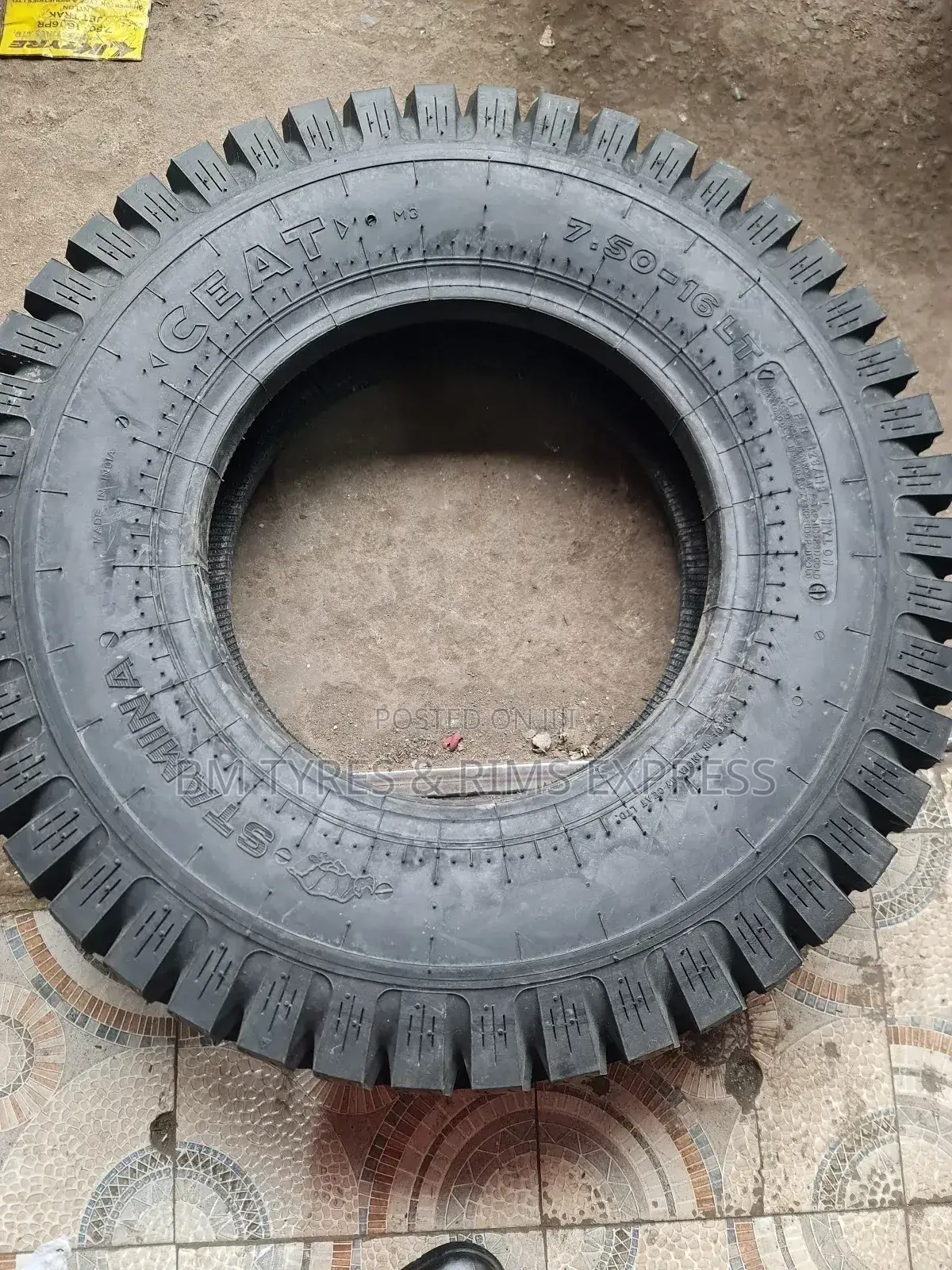 750 R16 Ceat Tyres (India) Diff.