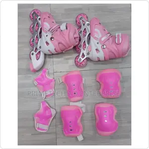 Pink Skating Shoes/Gear Kit