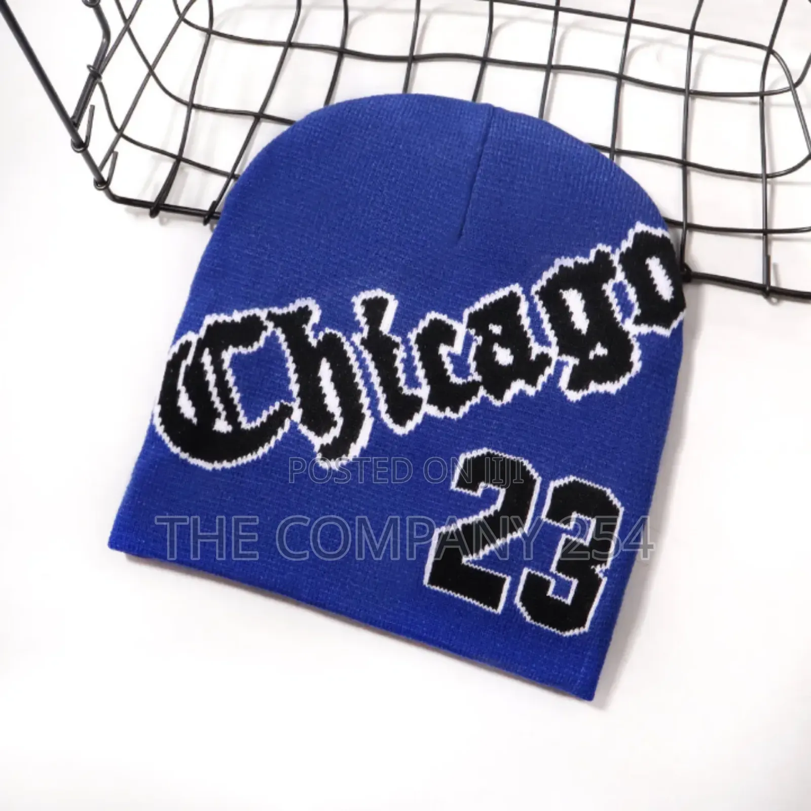 Chicago 23 Jacquard Pattern Hats With Custom Logo Beanie Hat