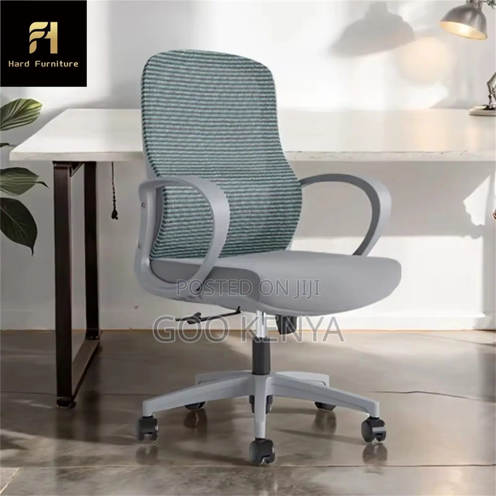 Office Chair ; Adjustable Headrest Lift Style