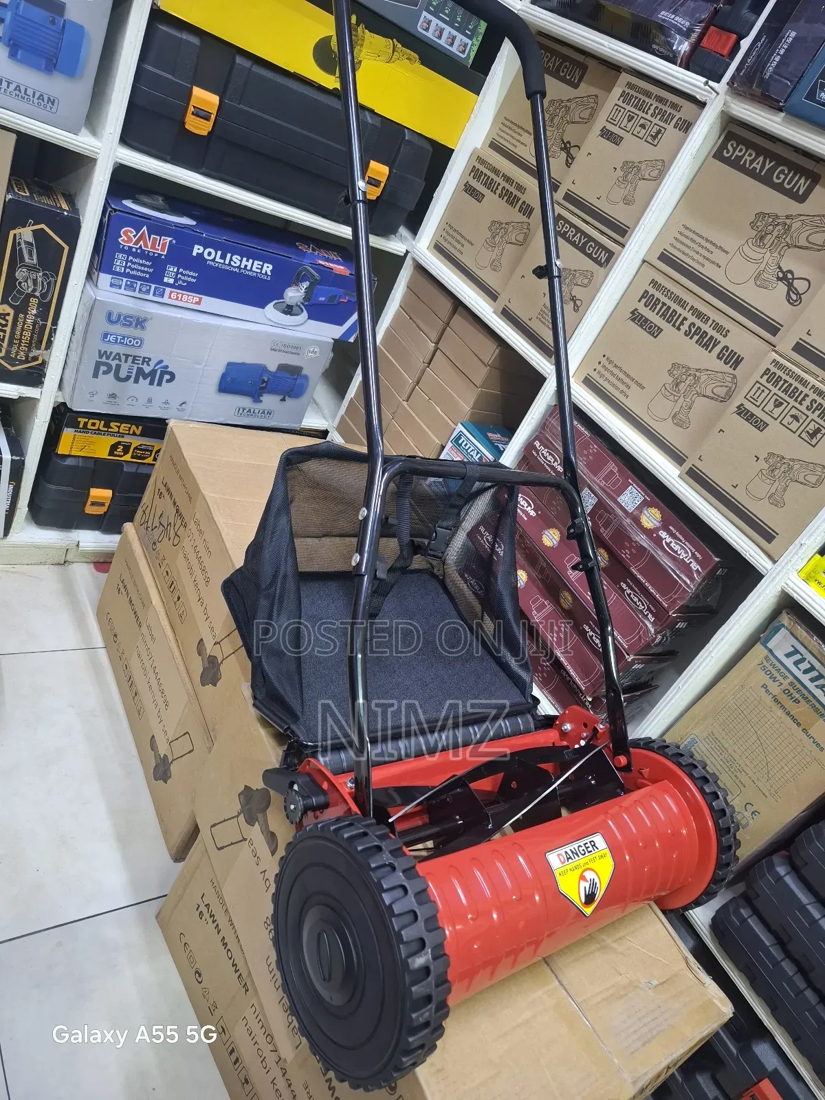 Manual Lawn Mower 16" 11500