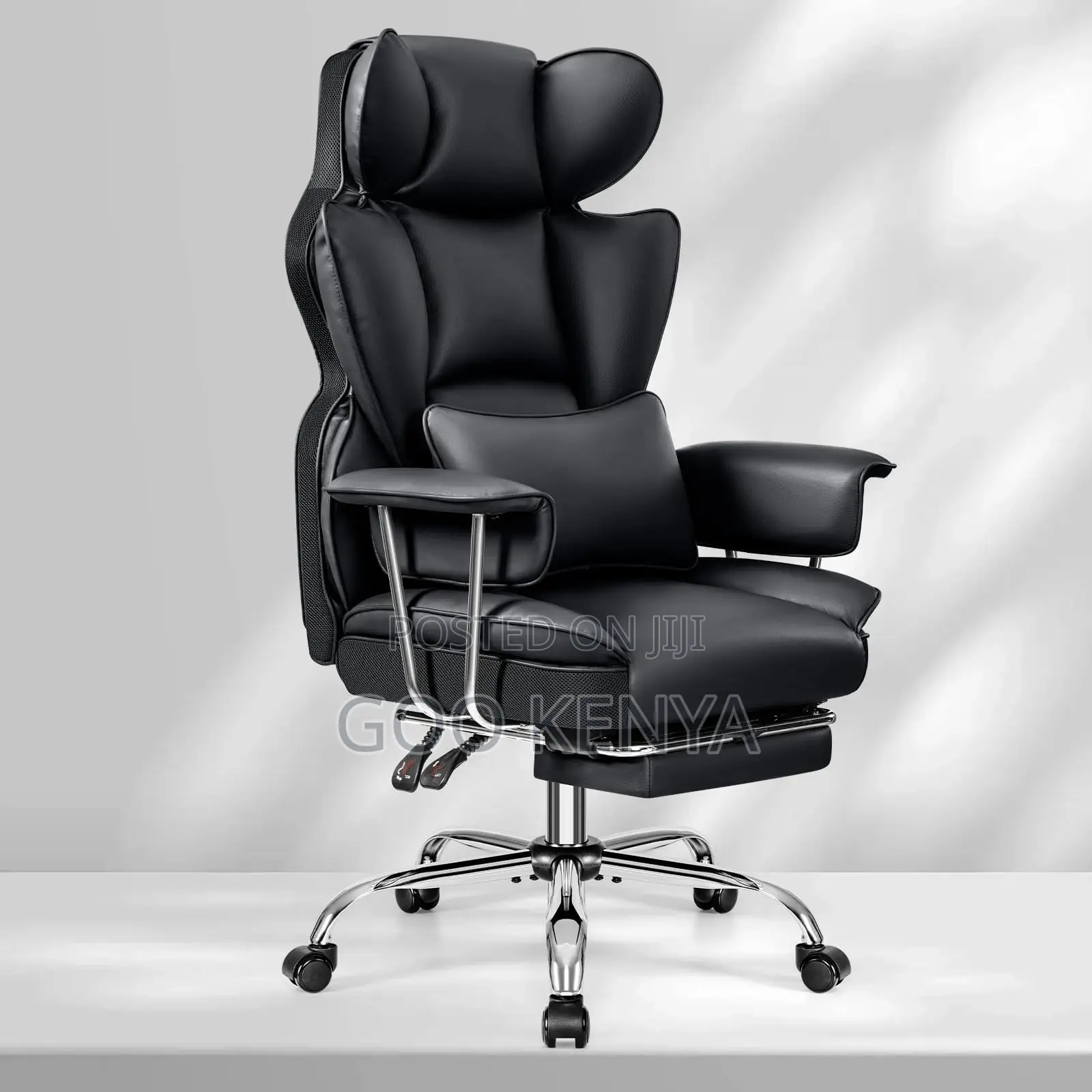 Office Chair ; Gaming Chair Genuine Leather Fubric Material