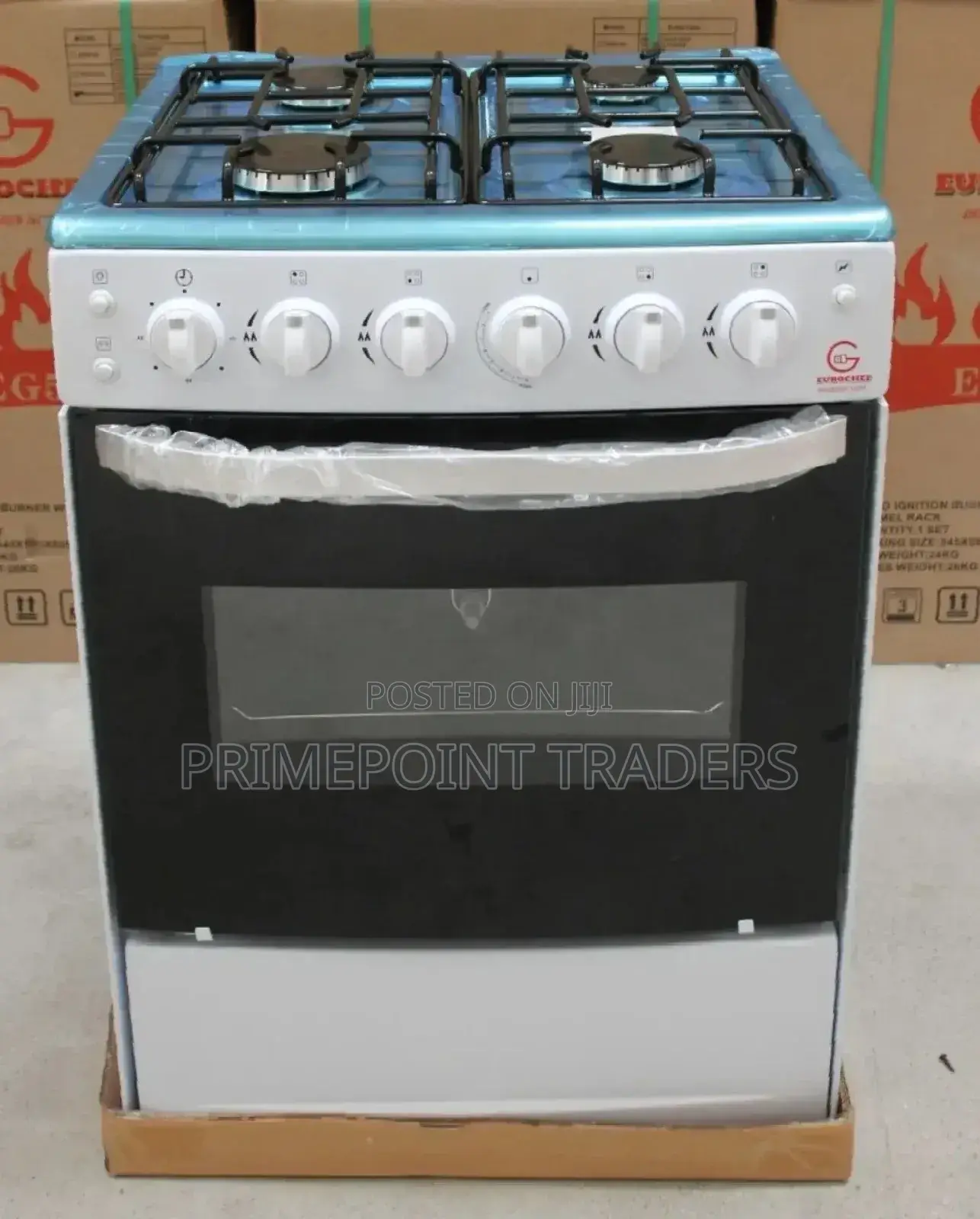 Eurochef 60*60 Full Gas/ Safety Detector, Rotisserie (Pulse)