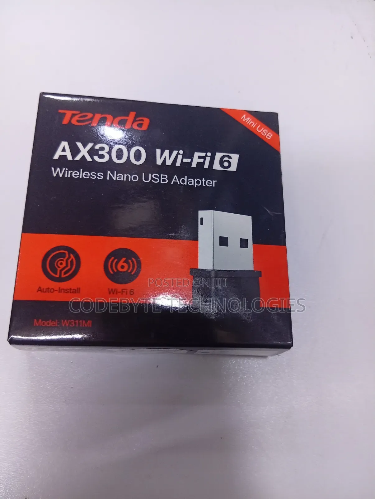 Tenda W311mi Ax300 Wi-Fi 6 Nano Usb Adapter (Tnd-Usb-W311mi)
