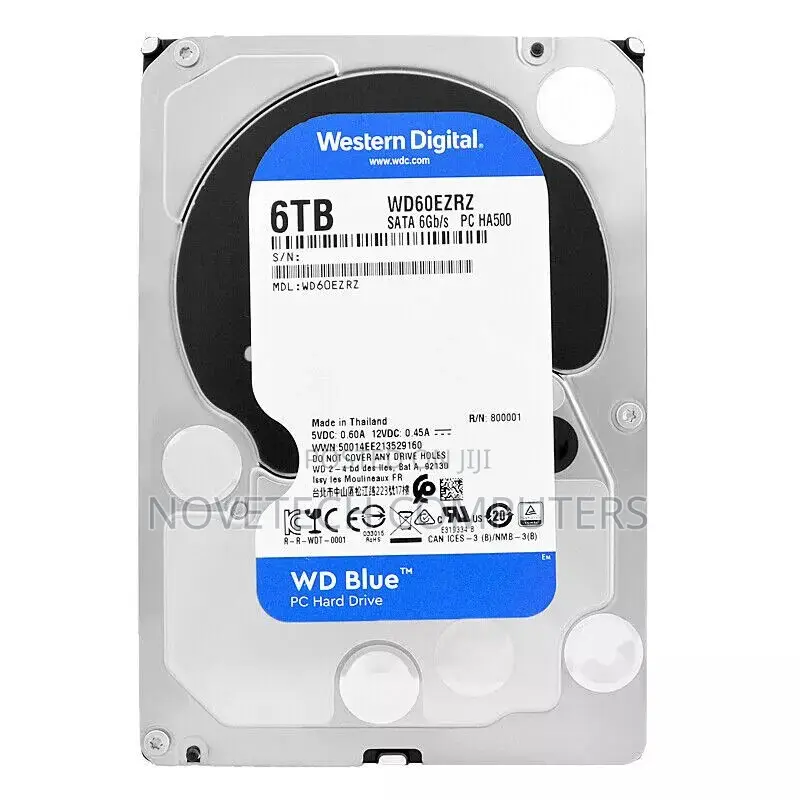 Wd 6tb Desktop Hard Disk - Internal
