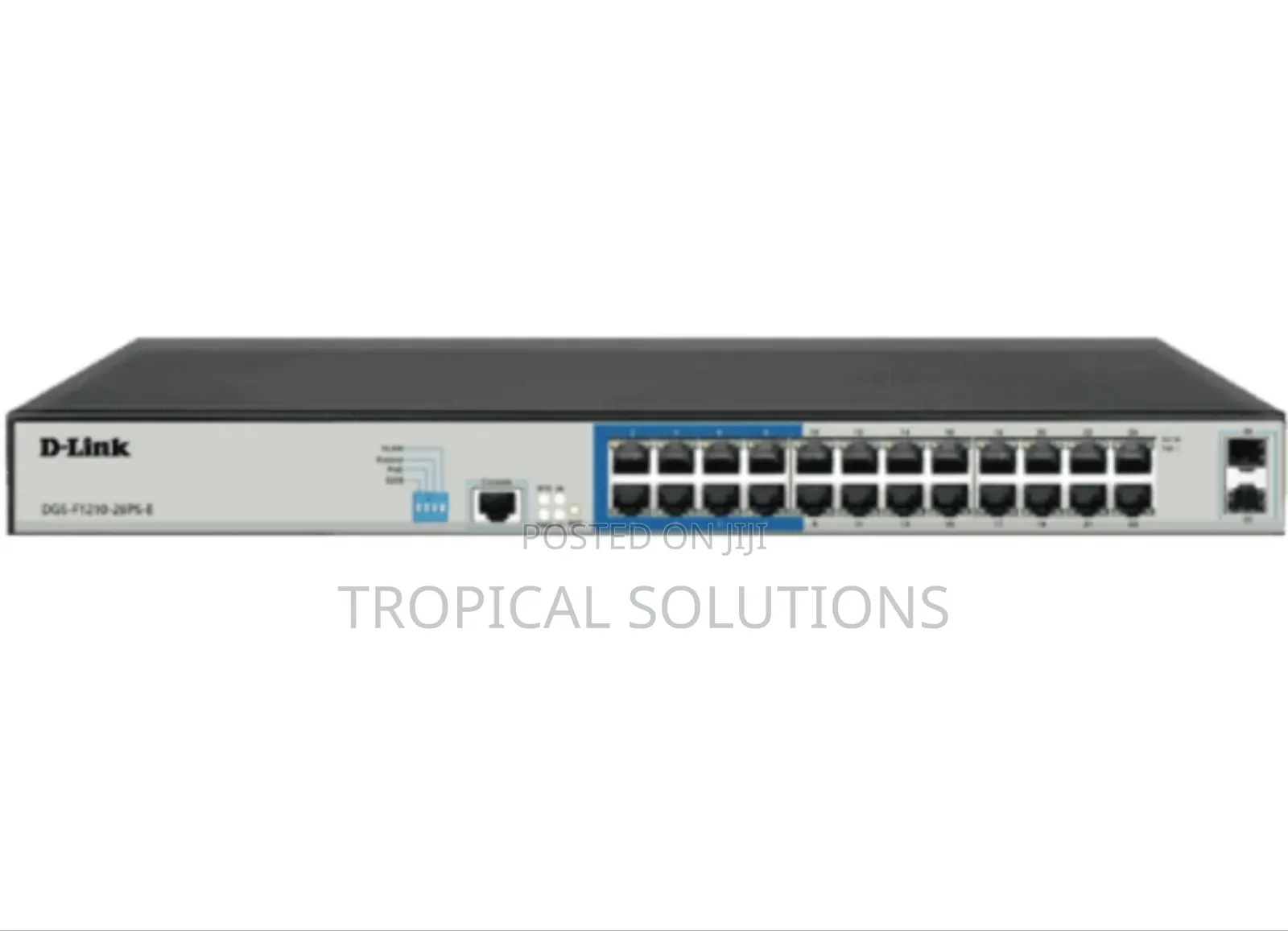 D-Link DGS-F1210-26ps 26 Port Gigabit Smart Managed Poe 2sfp