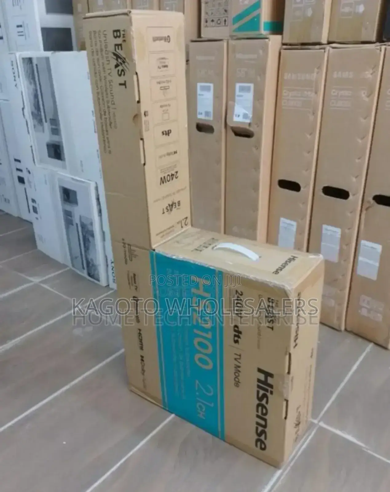 New Model Hisense Sounds Bar. Model Hs2100