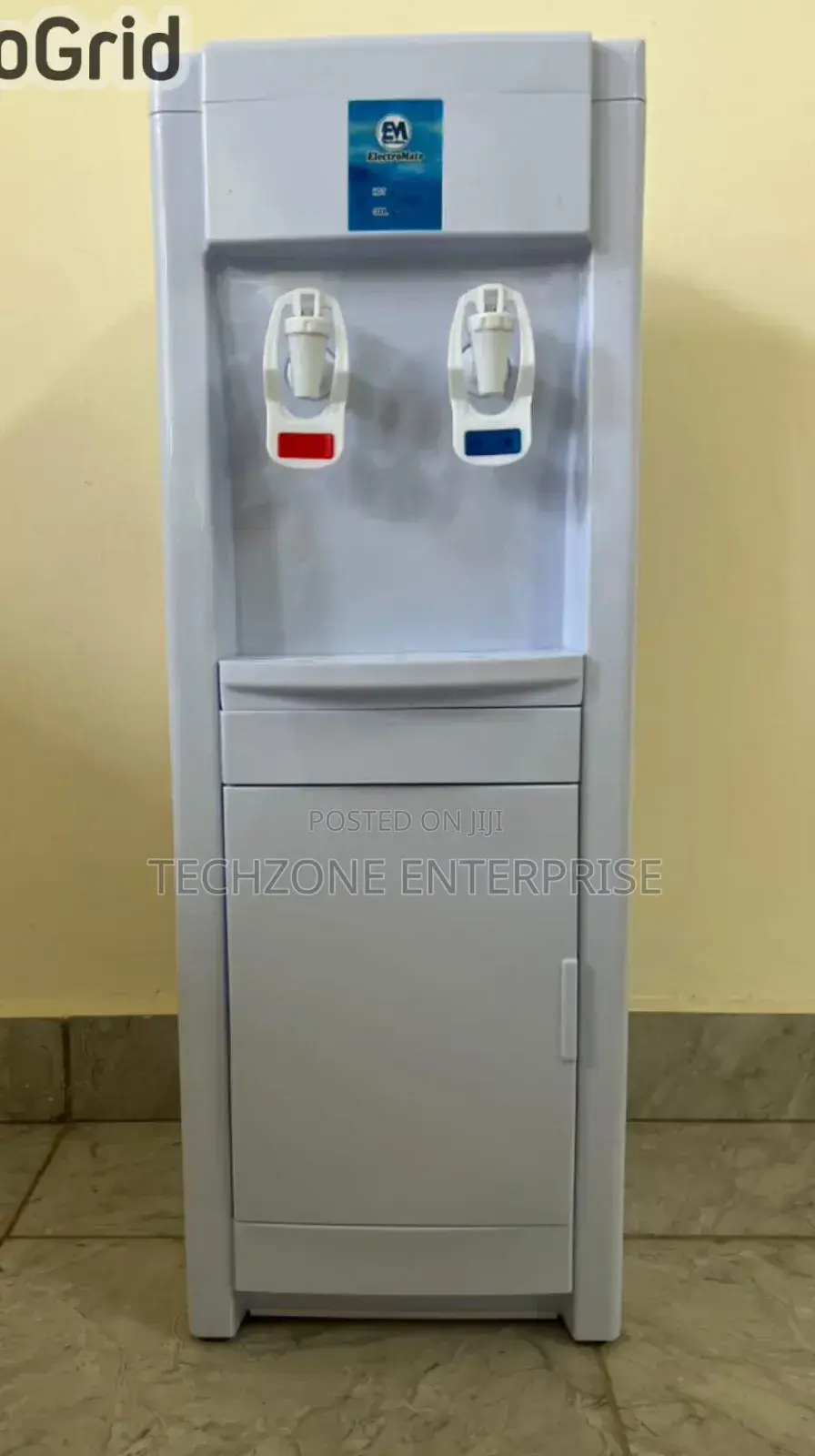 Electromate White Hot and Normal 2 Taps Water Dispenser 