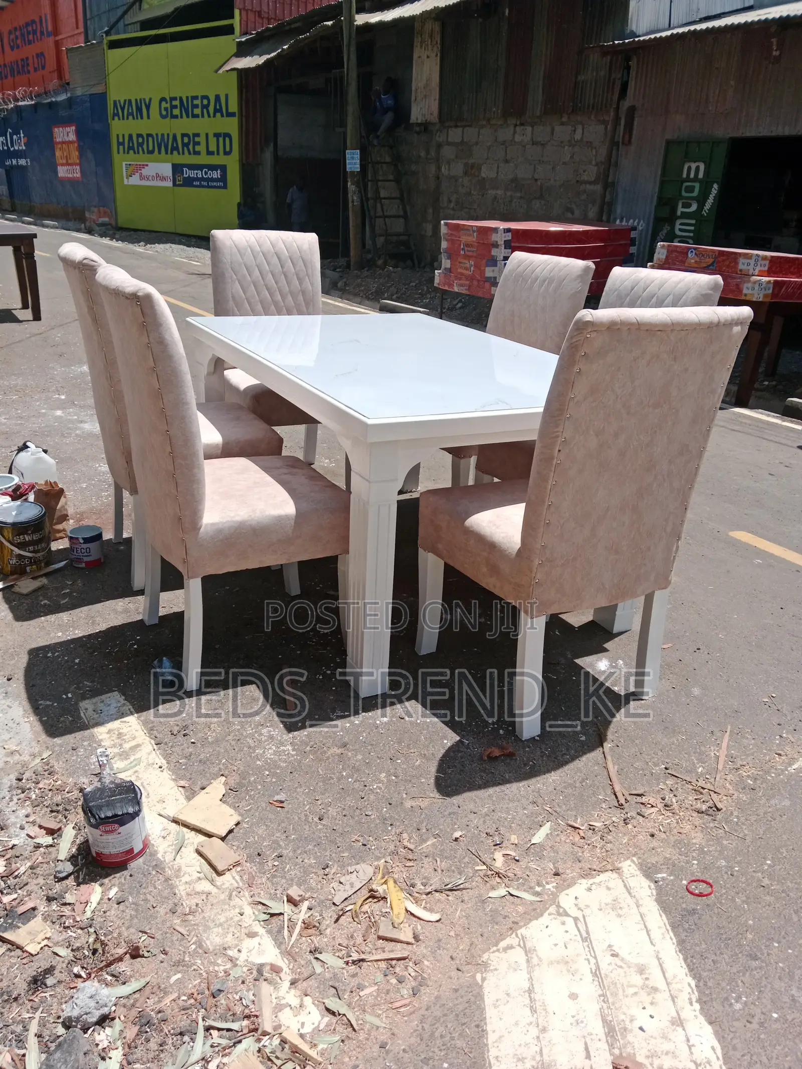 6 Seater Cozy Dining Set