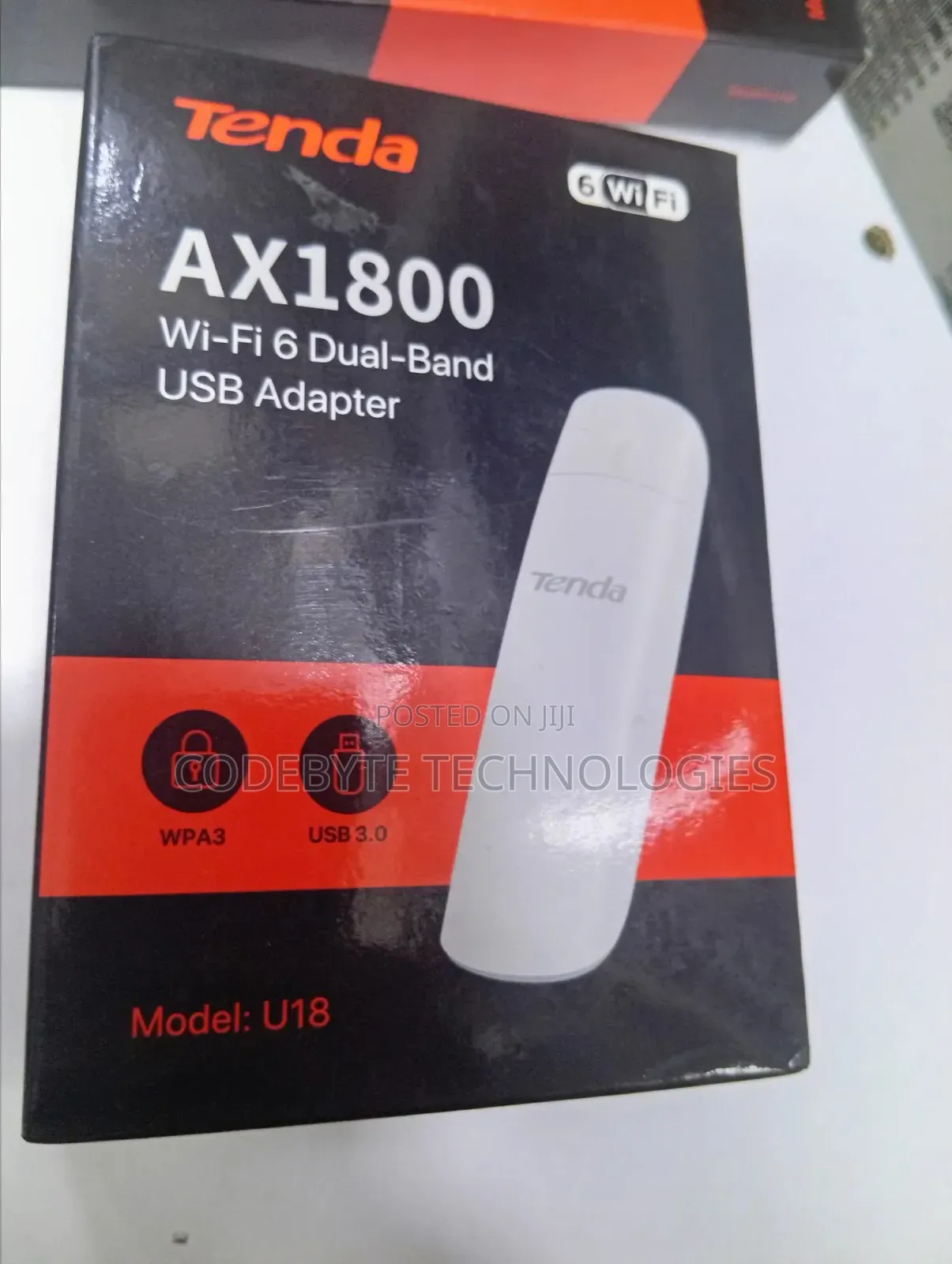 Tenda U18 Ax1800 Wifi 6 Dual Band Usb Adapter