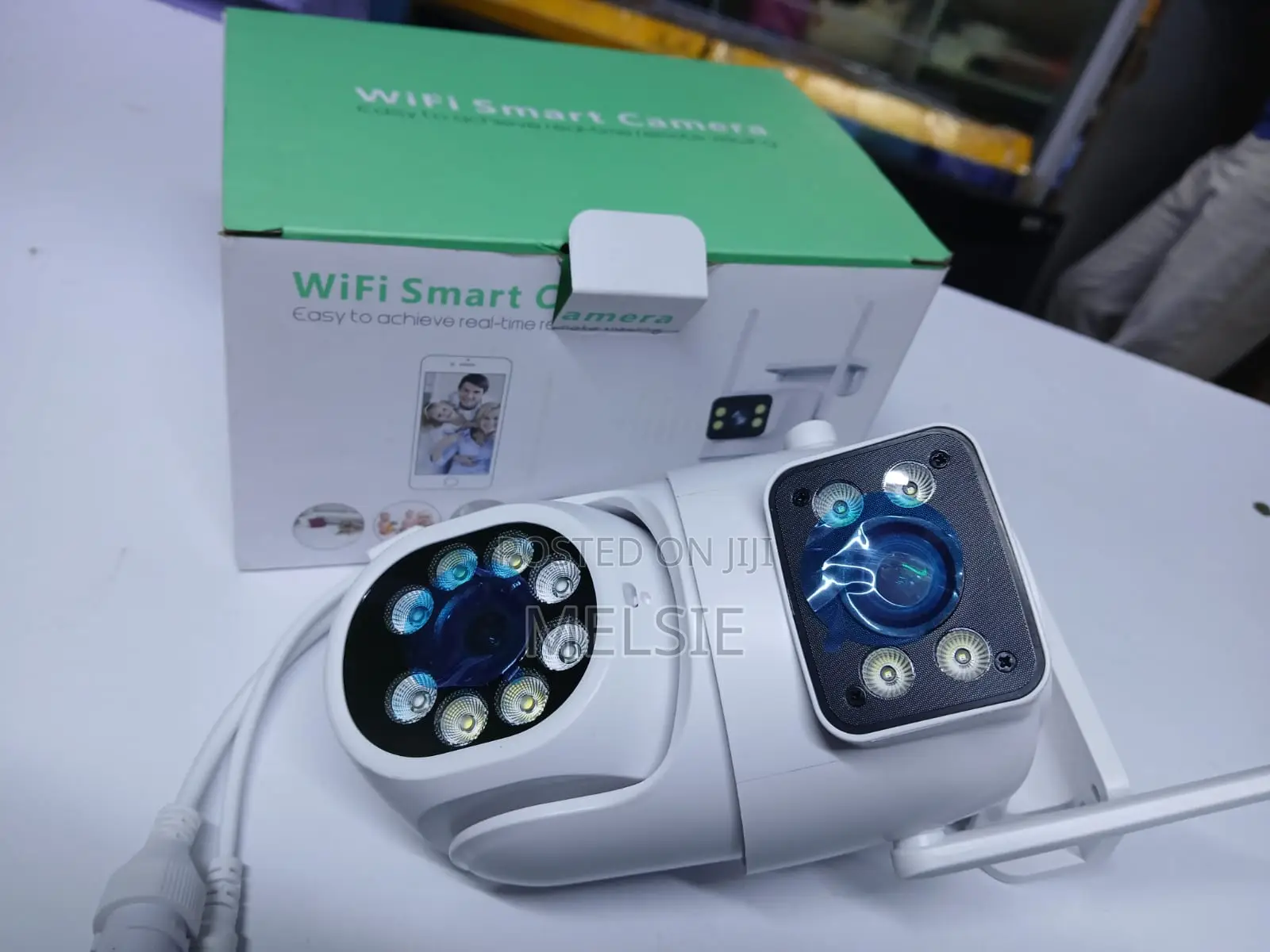 Wifi Camera Wifi Smart Home Icsee Two Lens CCTV Survelliance