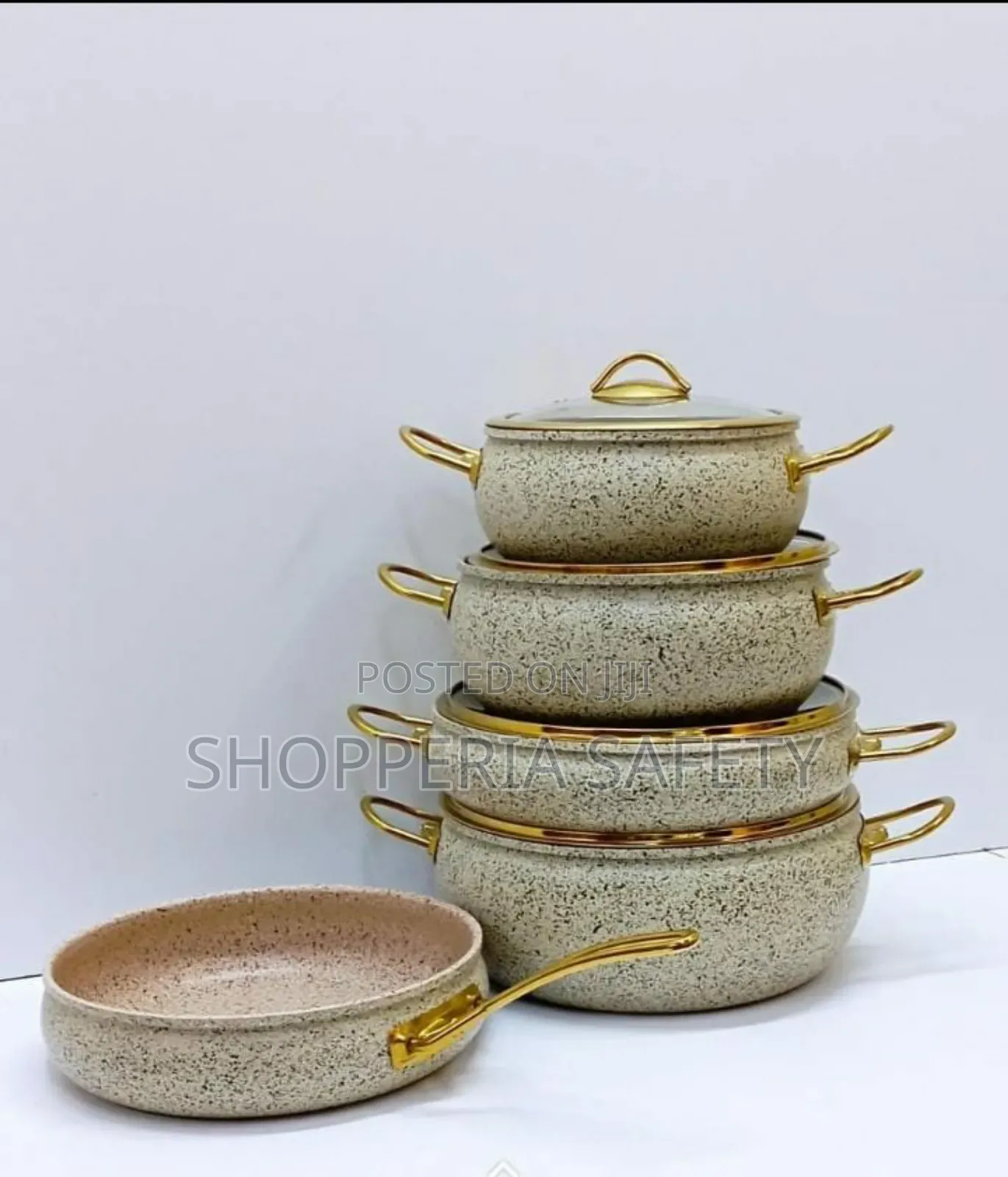 Prisma Cooking Pots- 9 Pieces Set