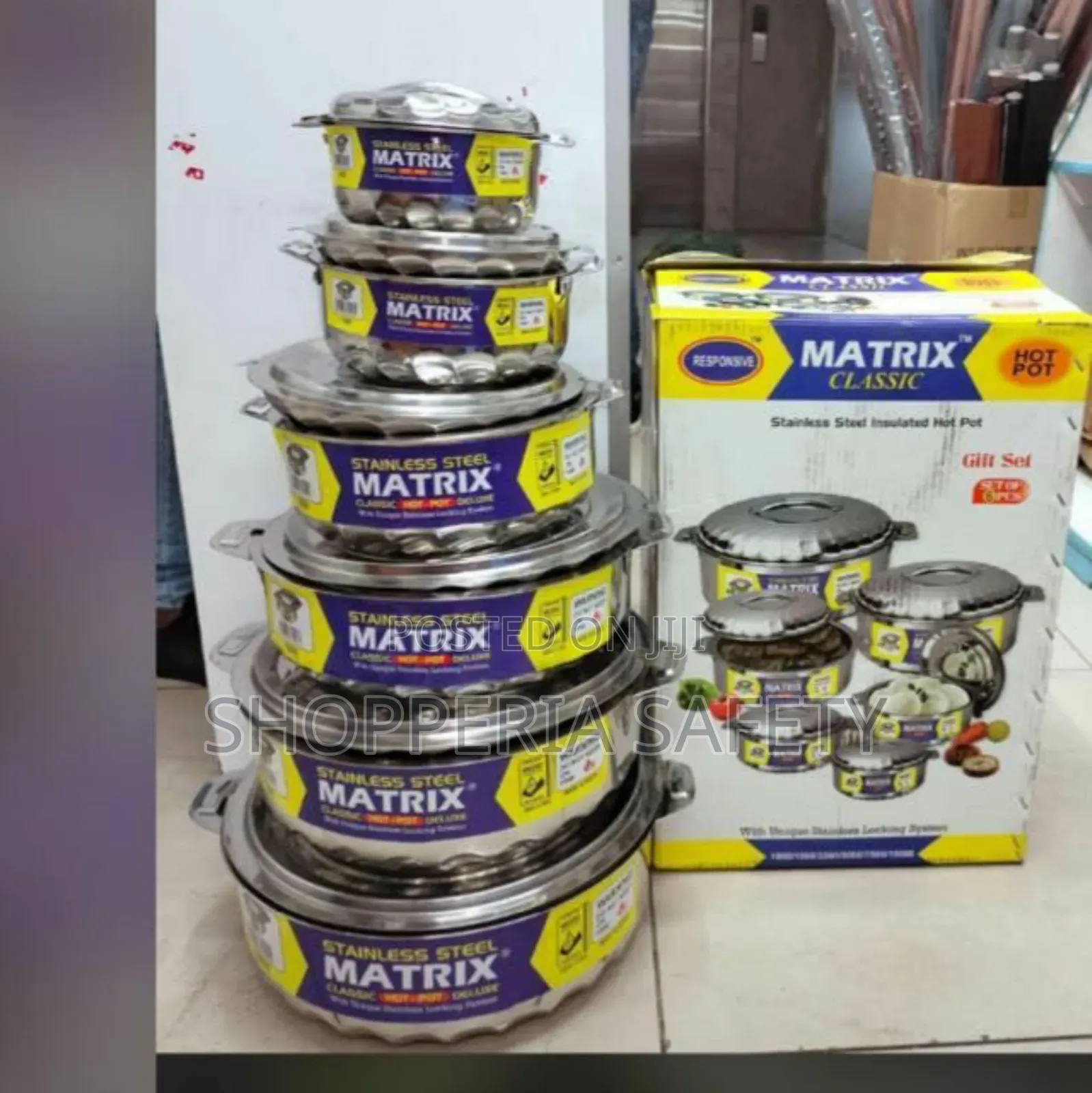 6 PCS Matrix Hotpot Set