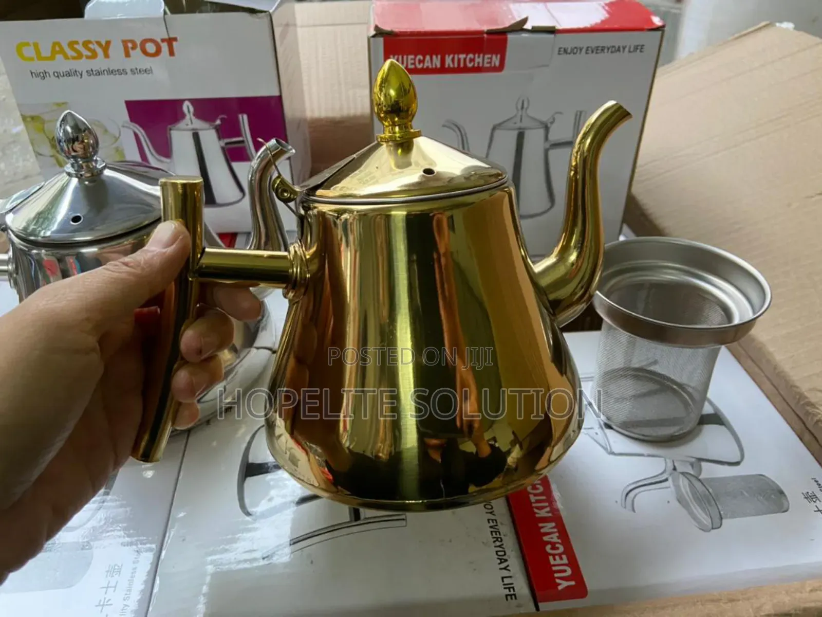 Stainless Steel Tea Pot