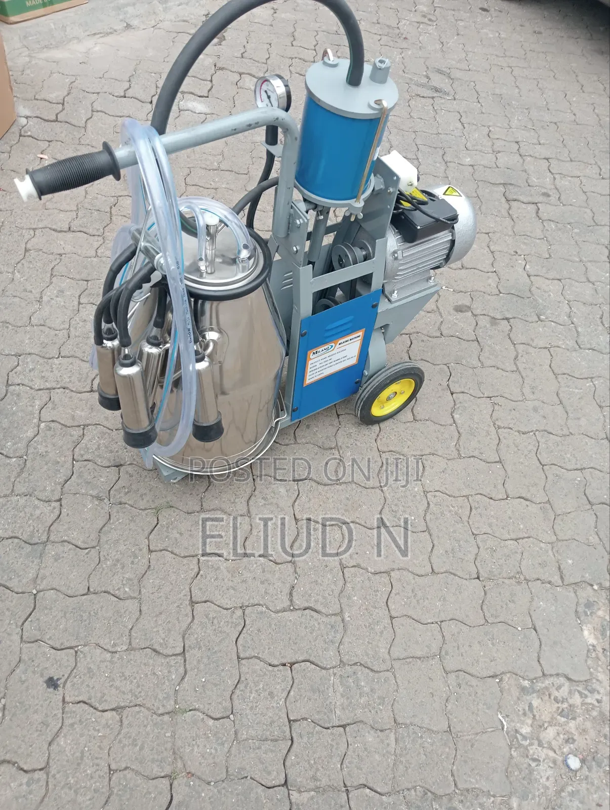 Single Drum Aico Milking Machine