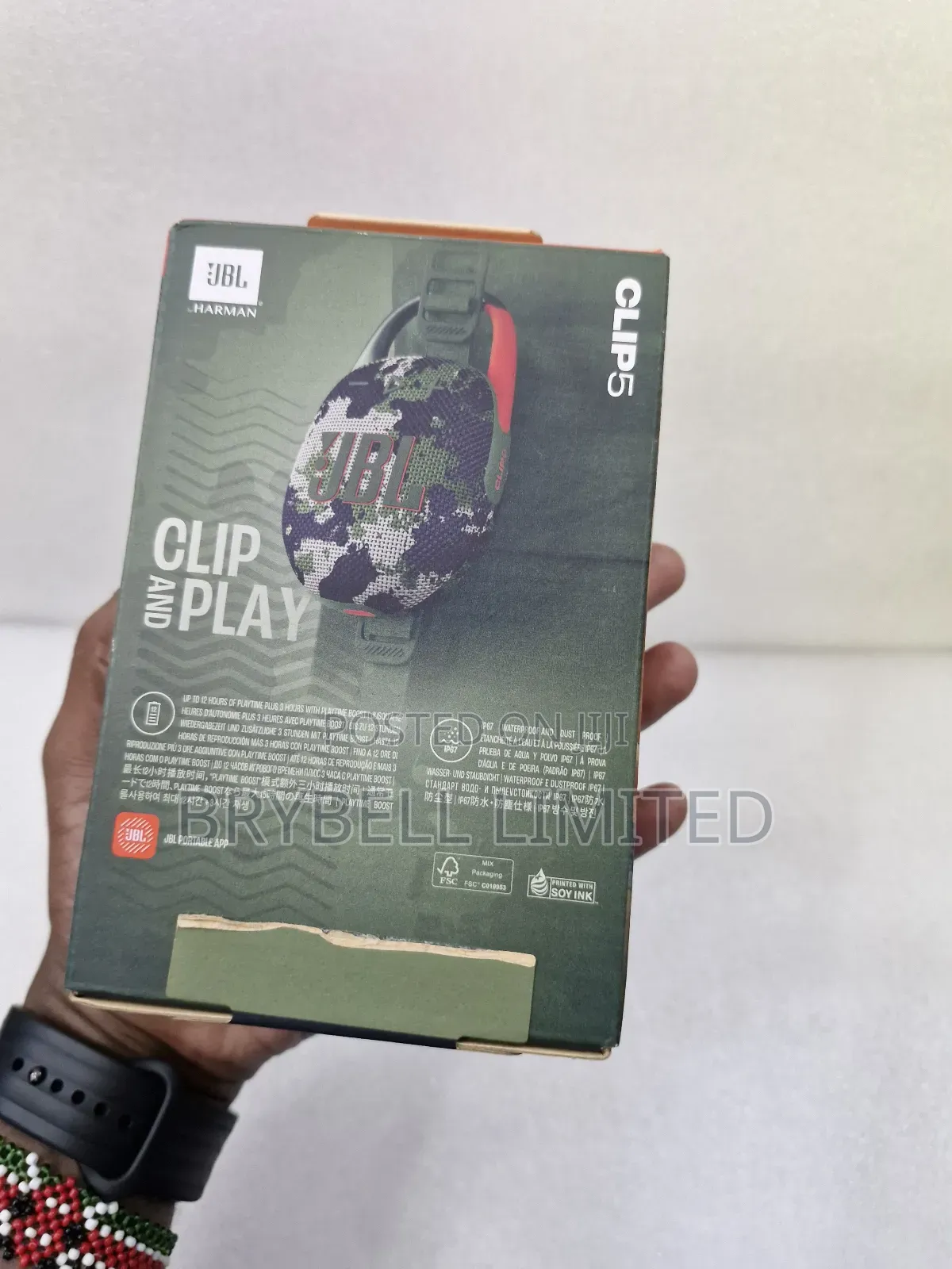 JBL Harman Clip 5 Brand New Green