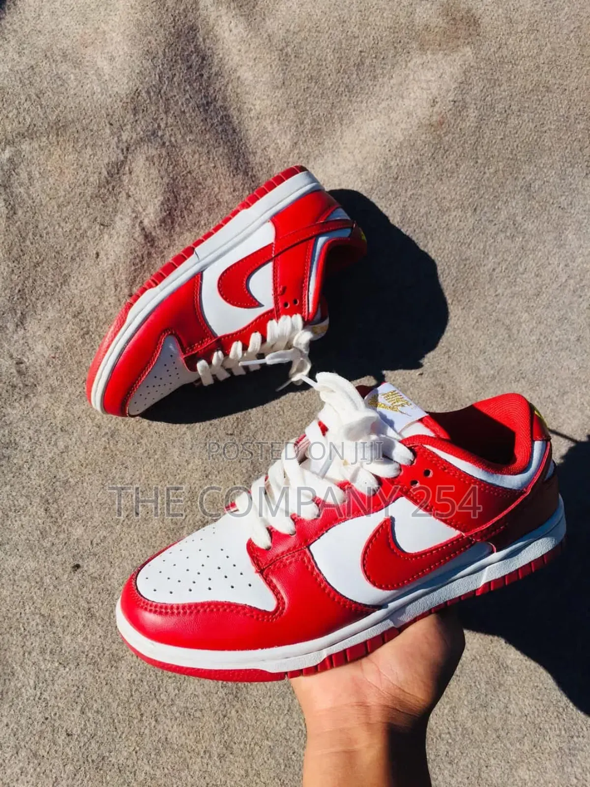 Quality Leathe Nike Dunk Low Retro Jym Red Sneakers Shoes