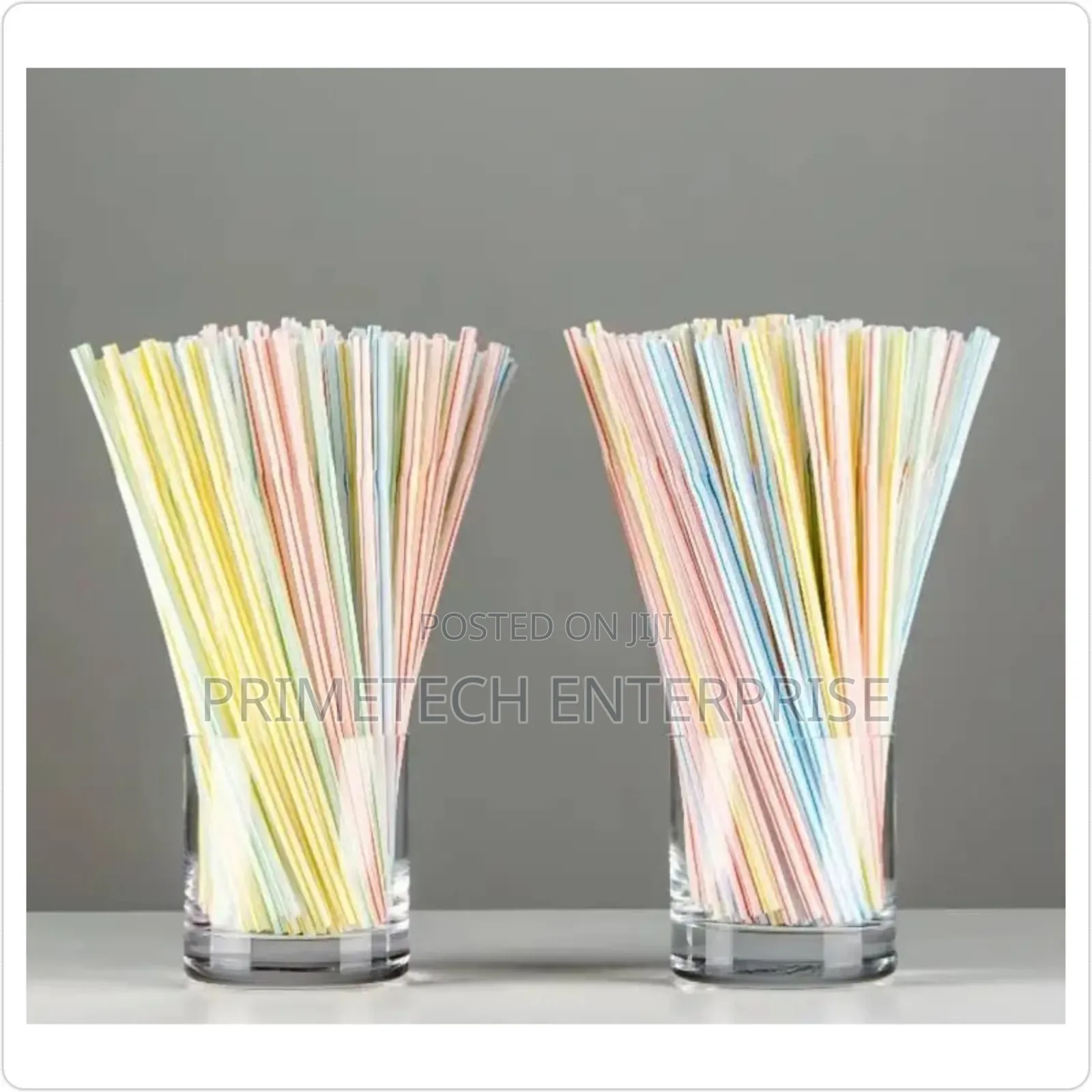 100pcs Disposable Straws