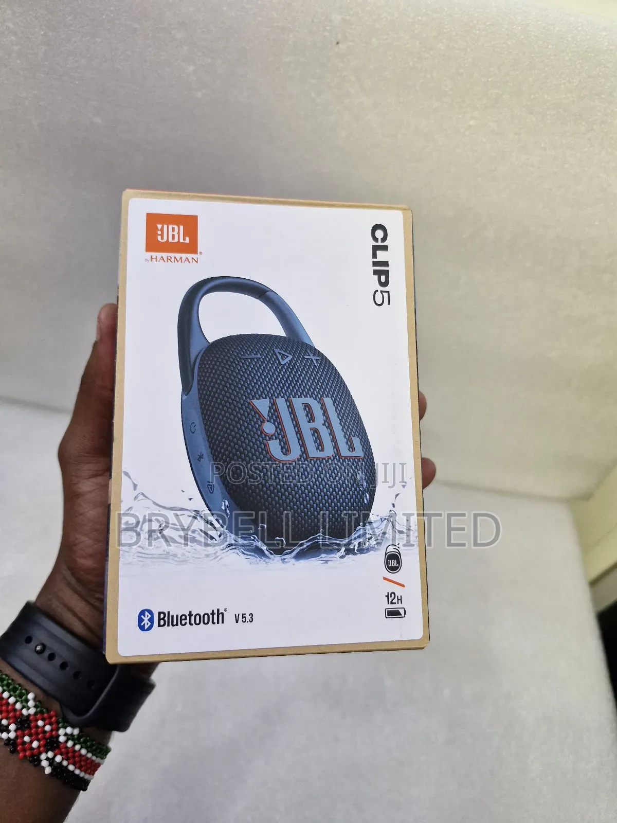 Origial JBL Clip 5 Blue Brand New Sealed
