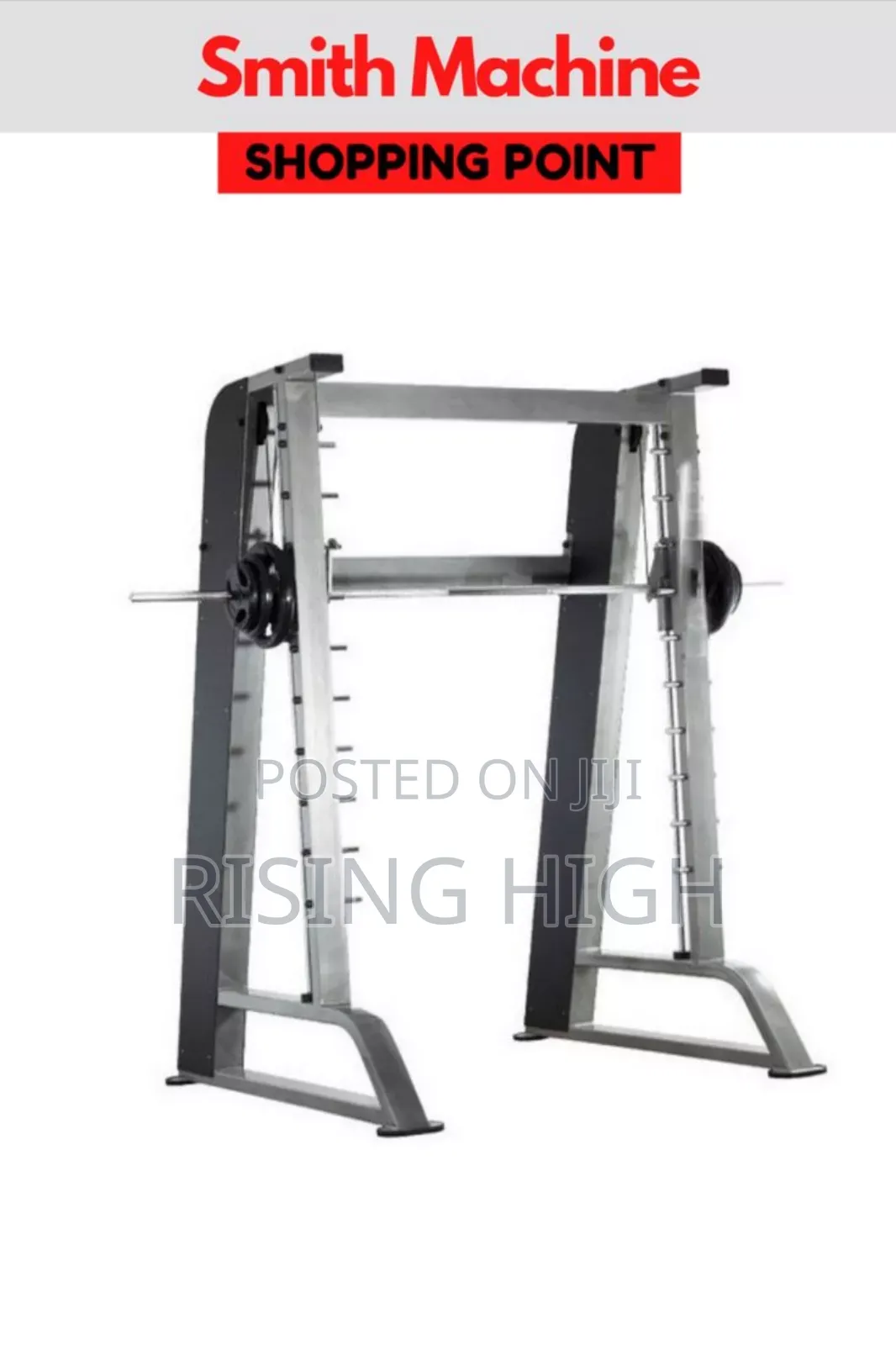 Premium Steel Smith Machine – Safe Smooth Operation