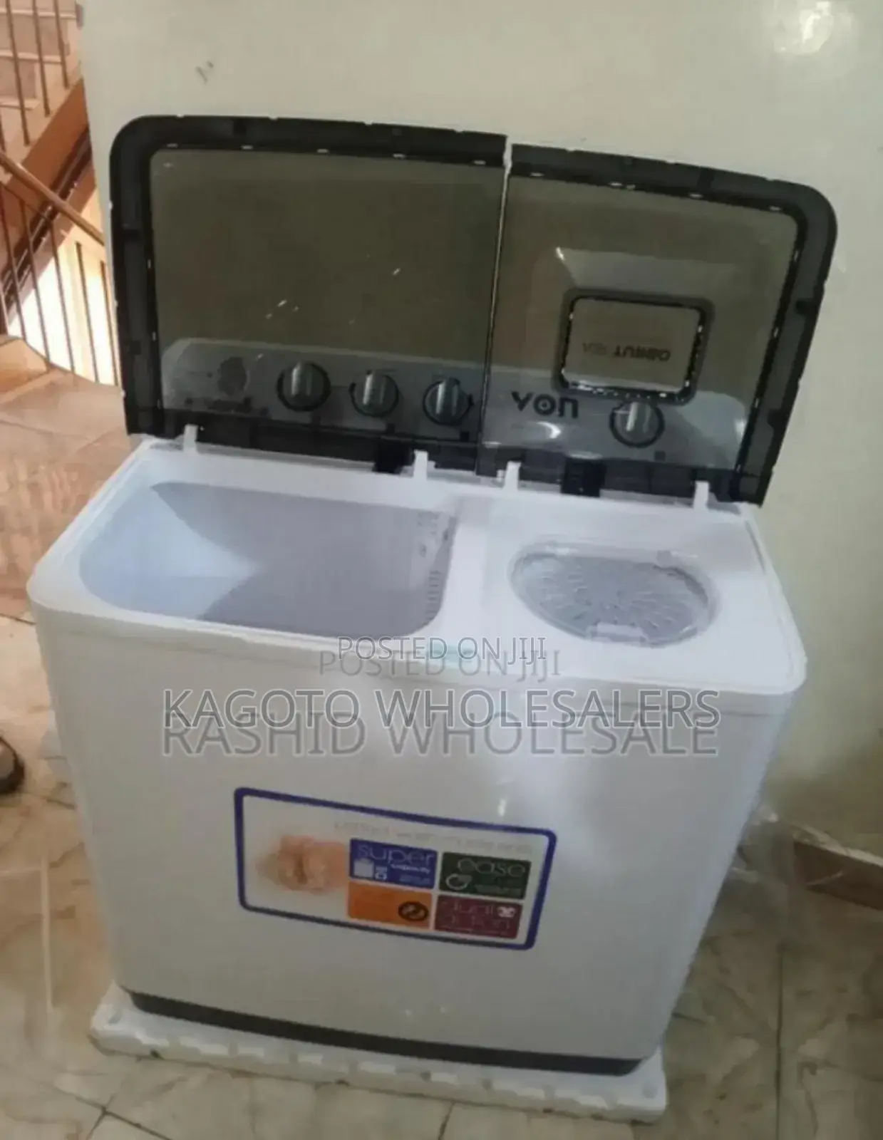 Twin Tab Digital Von 13kgs Washing Machine