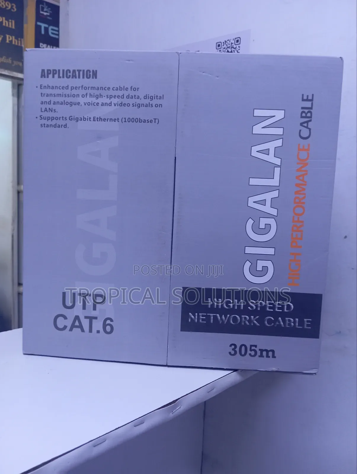 Gigalan Cat 6 Cable 305m Network Cable