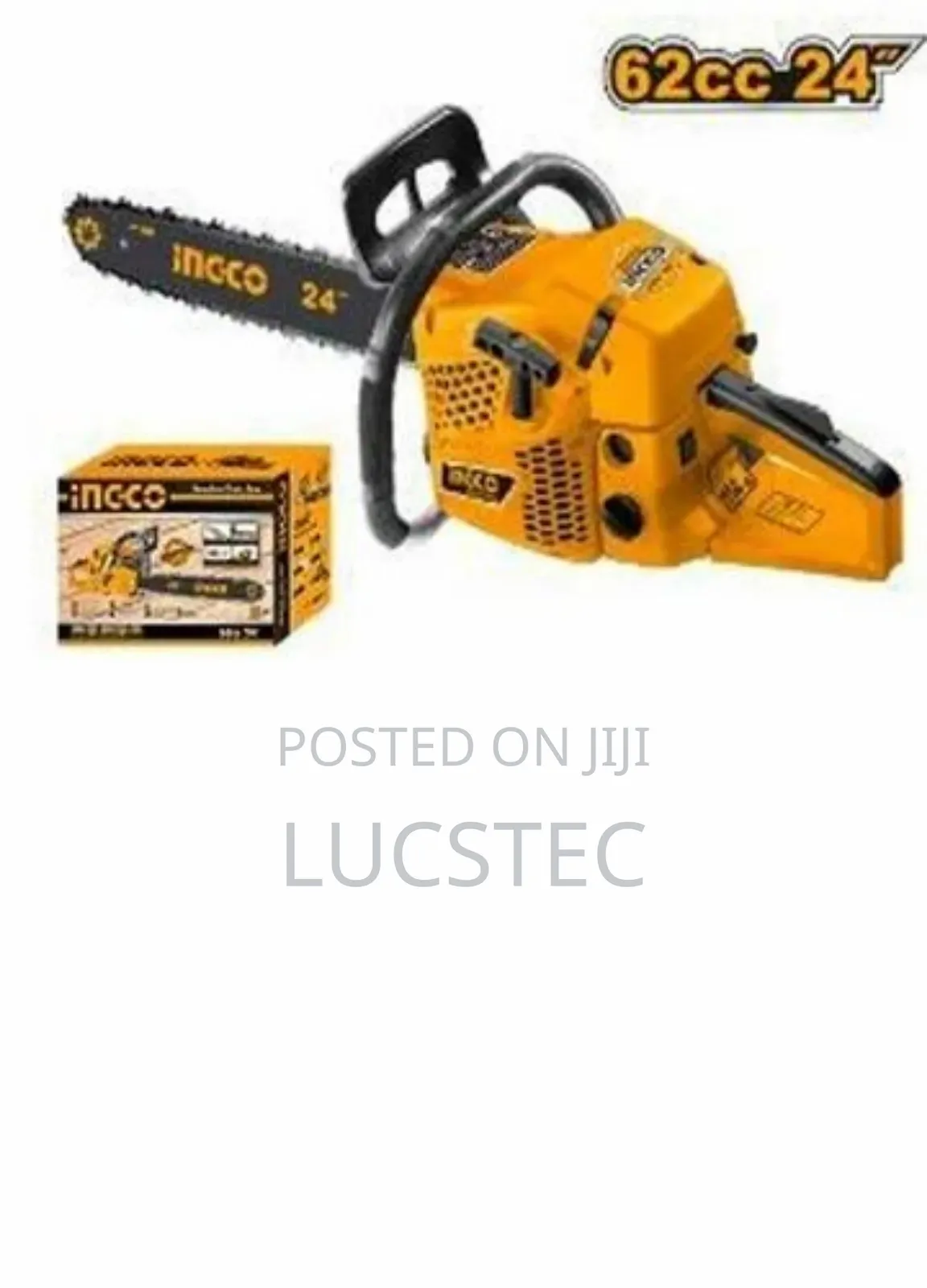 Ingco Gcs5602411 Gasoline Chain Saw.