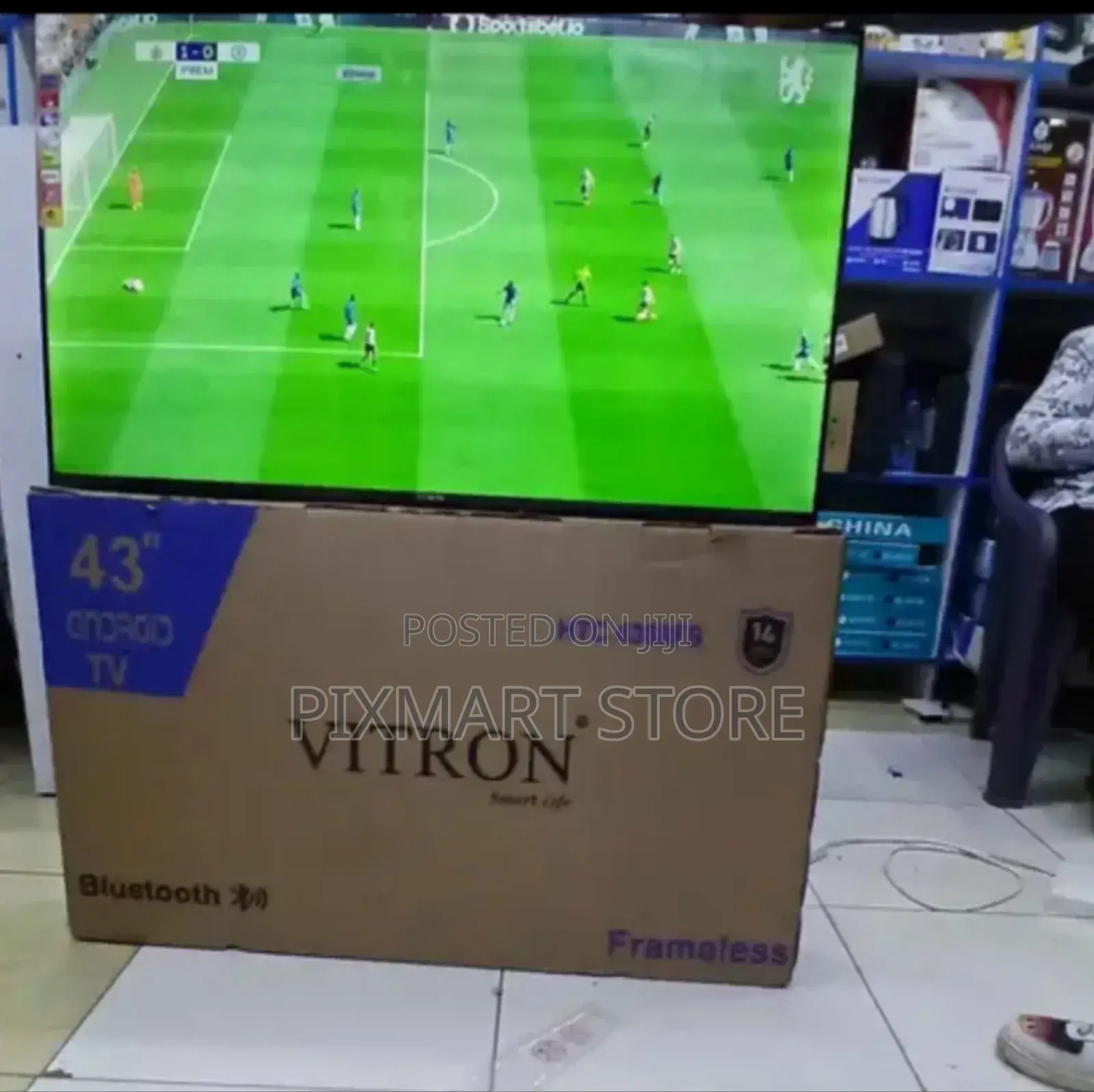 Vitron 43" Smart Tv – Hd Quality, Smart Features