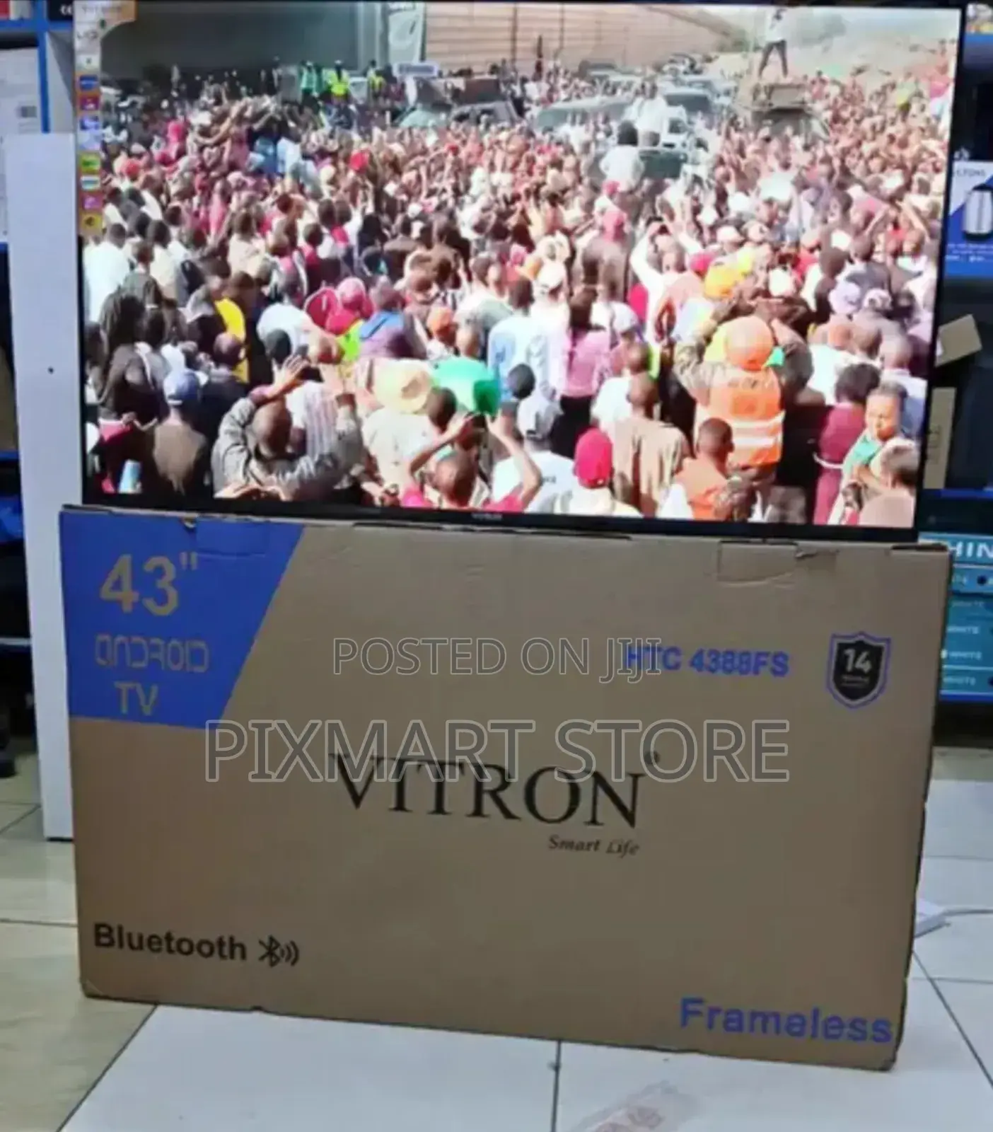 Vitron 43" Smart Tv – Hd Quality, Smart Features