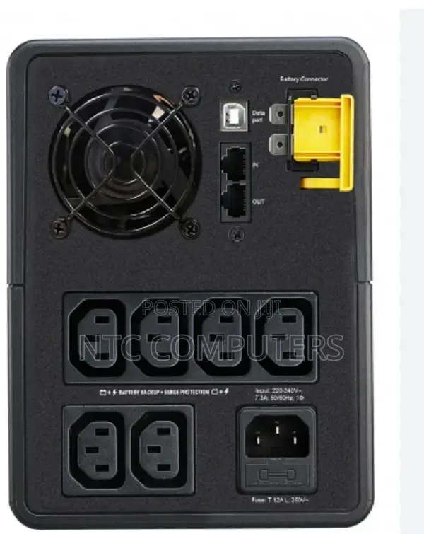 Apc Bx1600mi Back-Ups, 1600va, Tower, 230v, 6x Iec C13