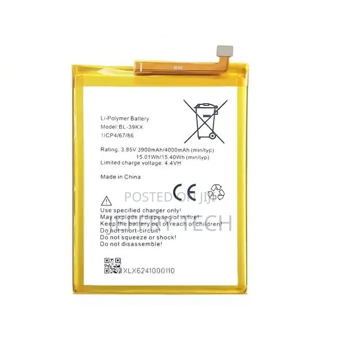 Infinix Replacement Battery for Infinix Hot 7 (X624) - 4
