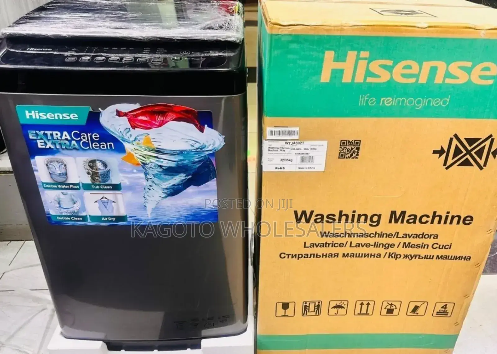 Hisense 11kg Full Automatic Washing Machine