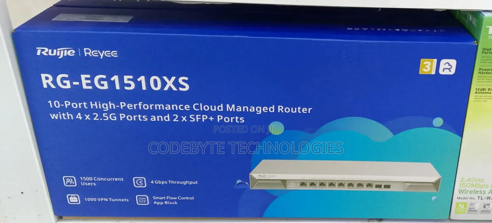 Rg-Eg1510xs Powerful Eg Go Business Router Upto 1500 Clients