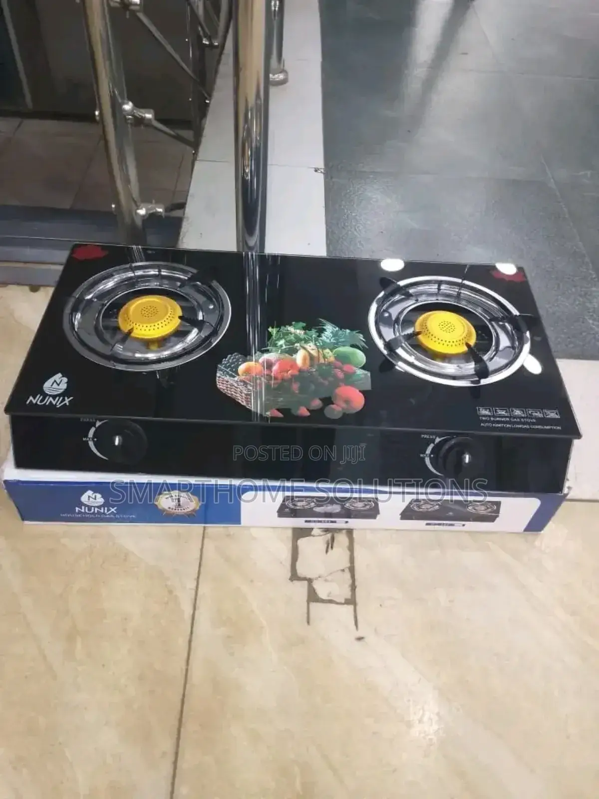 Nunix 2 Burner Table Top: Space-Saving and High-Performance